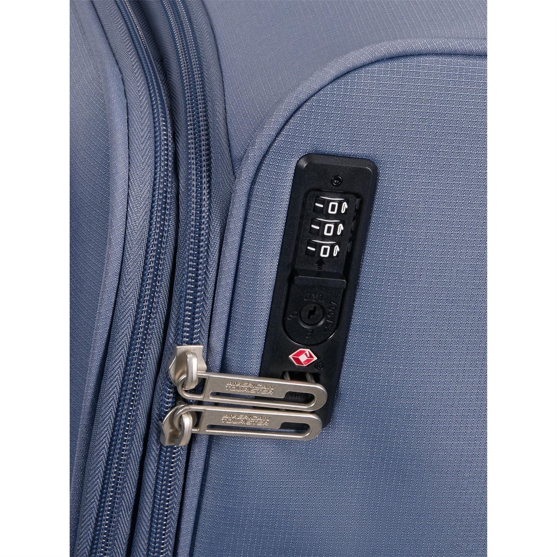 American Tourister Spinner 78.5x49x30 32cm Exp Tsa Large Soft Suitcase