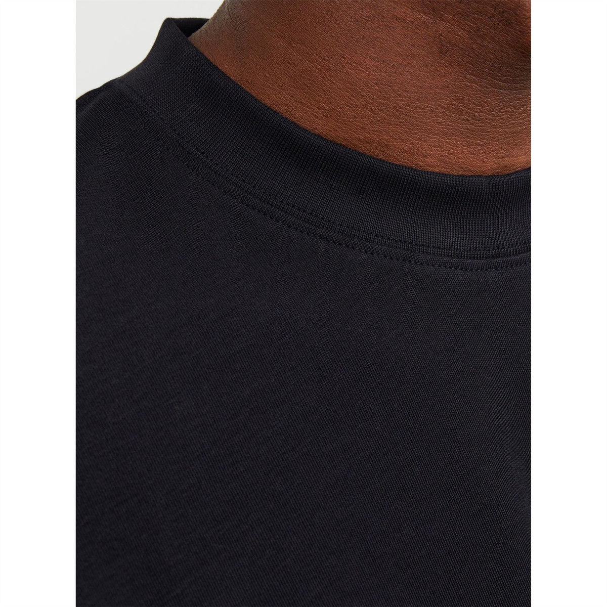 Jack and Jones Crew Neck Ribbed Collar Short Sleeve Jersey T-Shirt