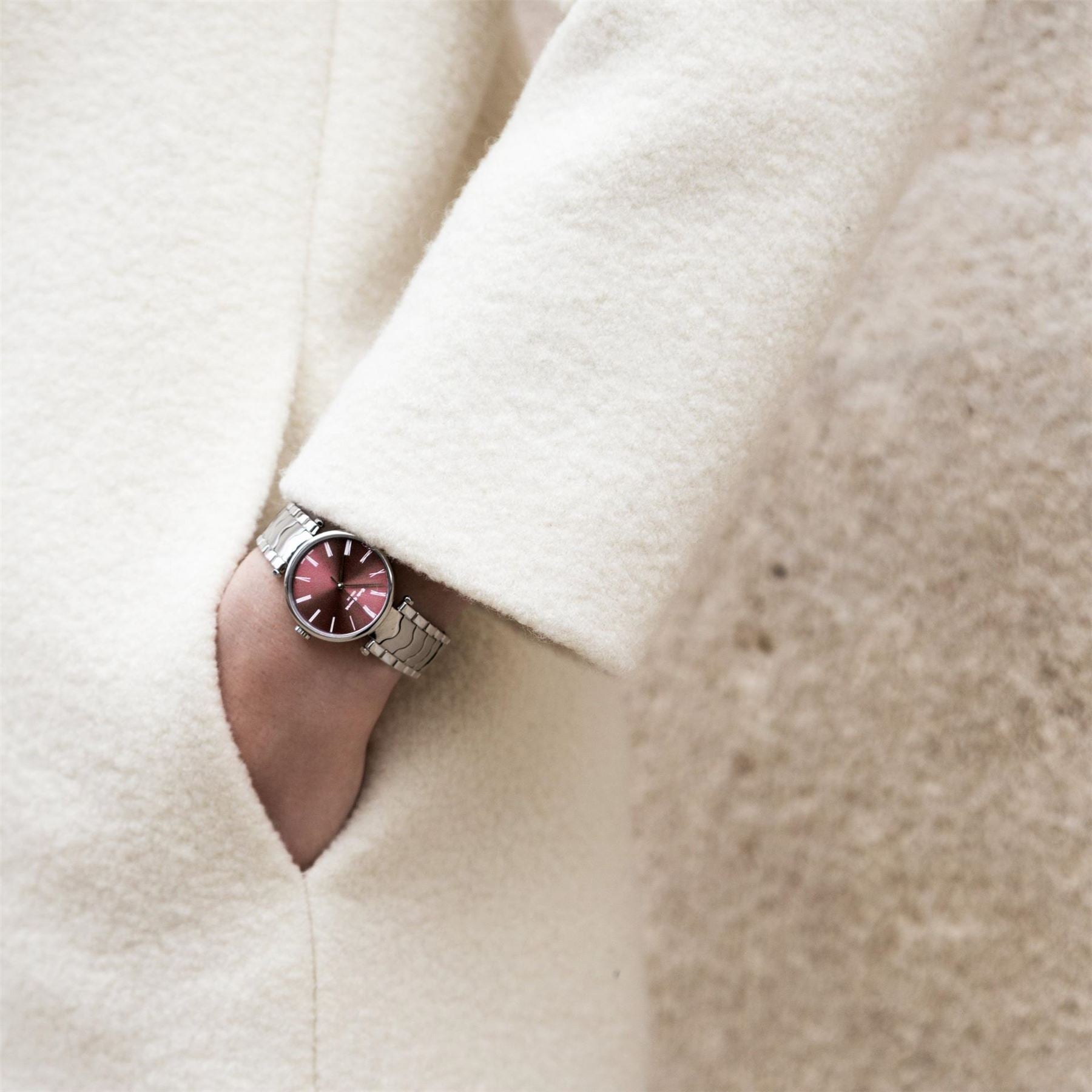 Emile Chouriet Stainless Steel Luxury Analogue Watch