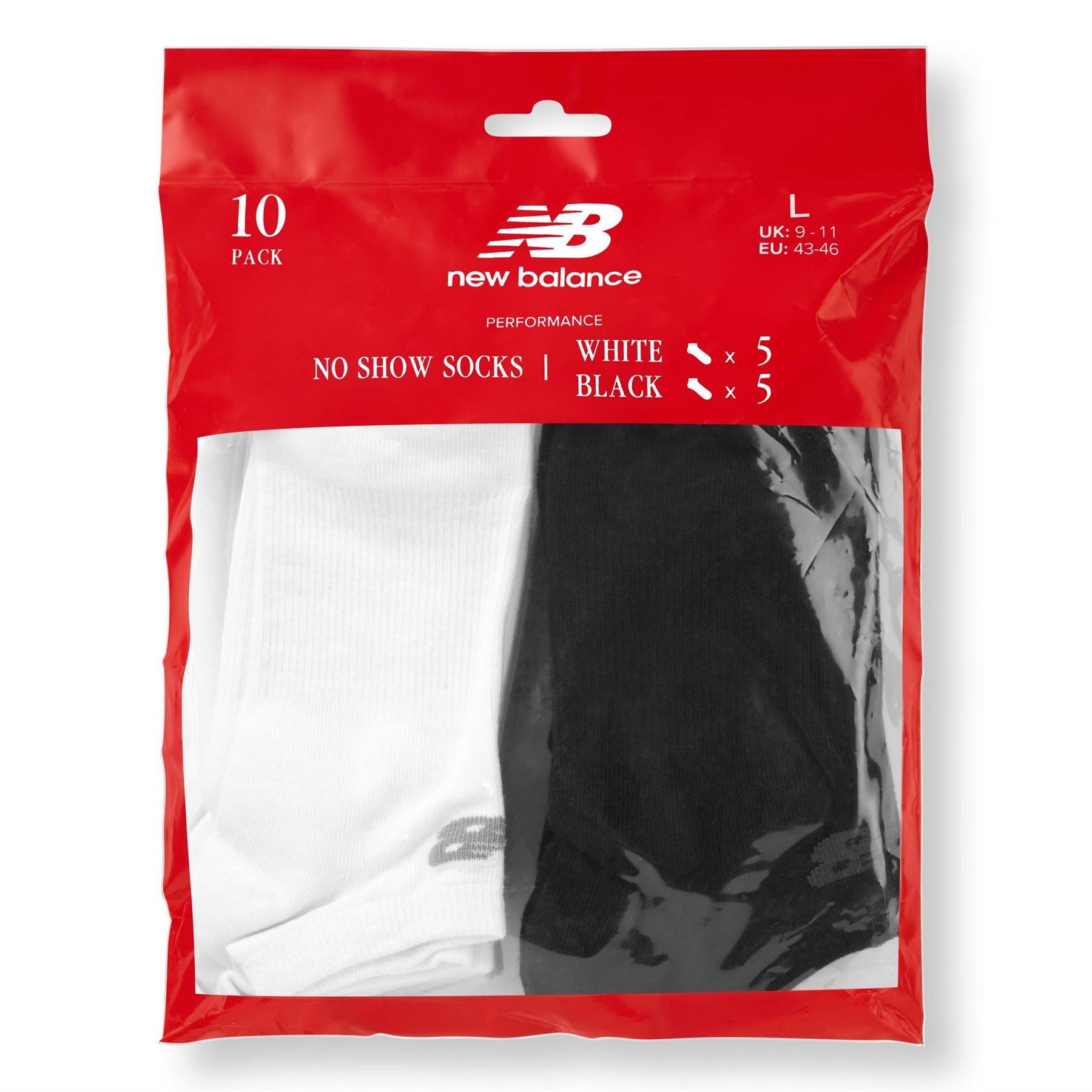 New Balance 10 Pack No Show Liner Socks