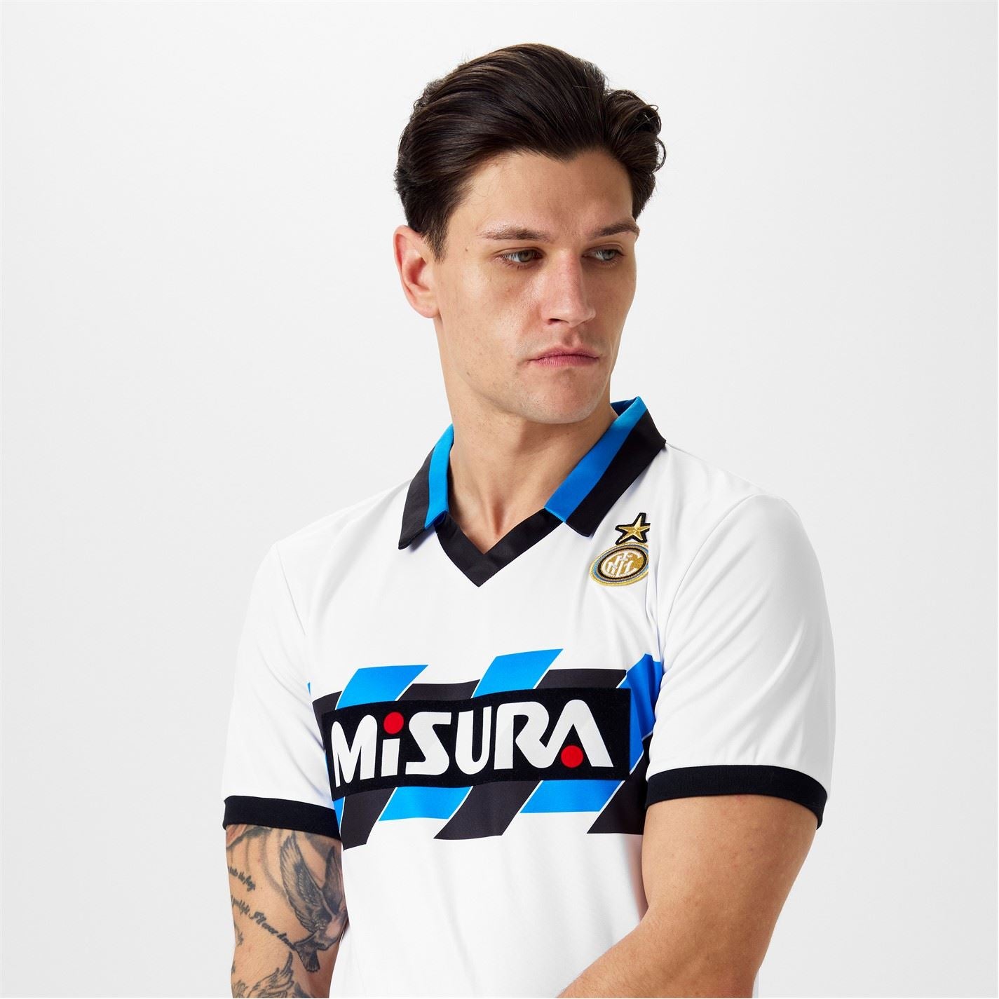 Score Draw Mens Internazionale Away Shirt 1990 1991