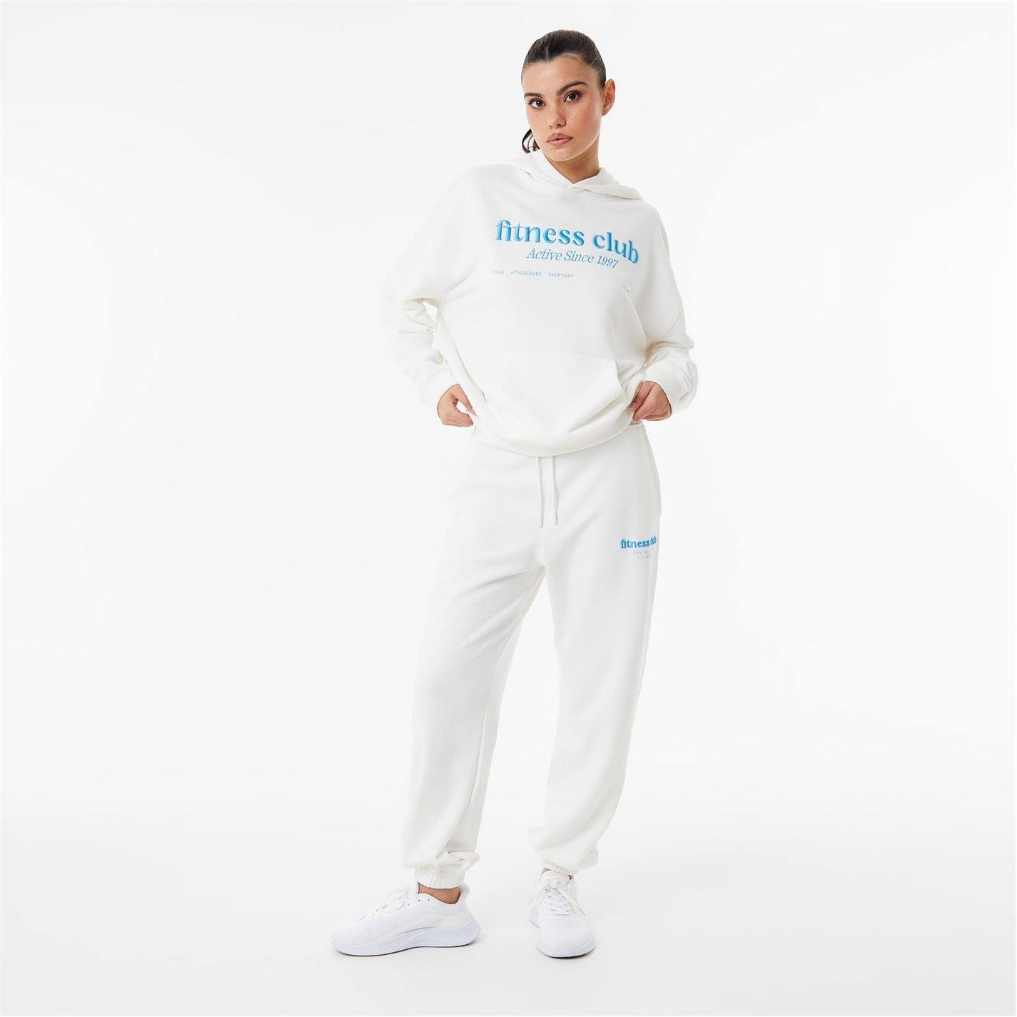 USA Pro Sophie Habboo Oversized Closed Hem Fleece Joggers
