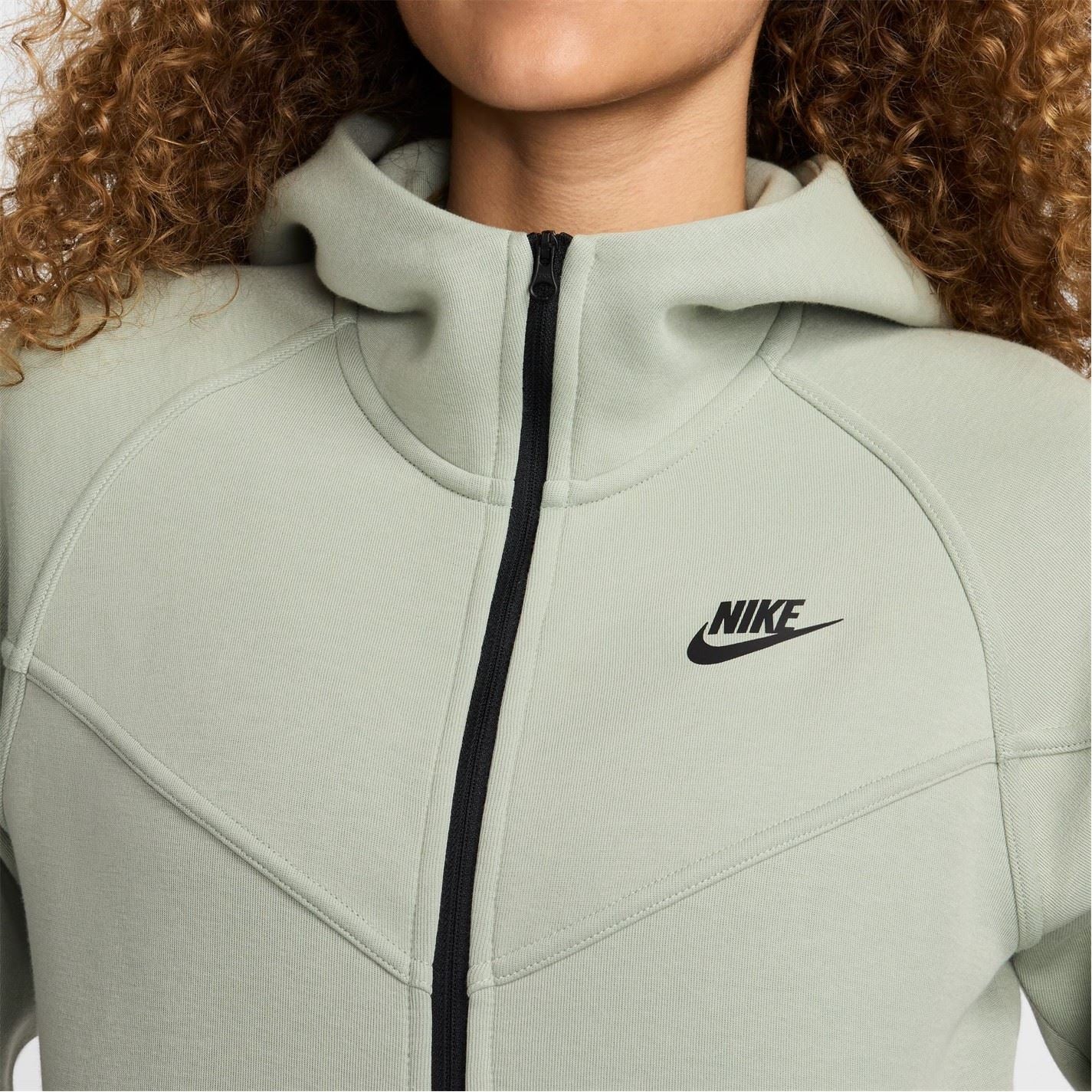 Nike Womens Sportswear Tech Fleece Full Zip Hoodie