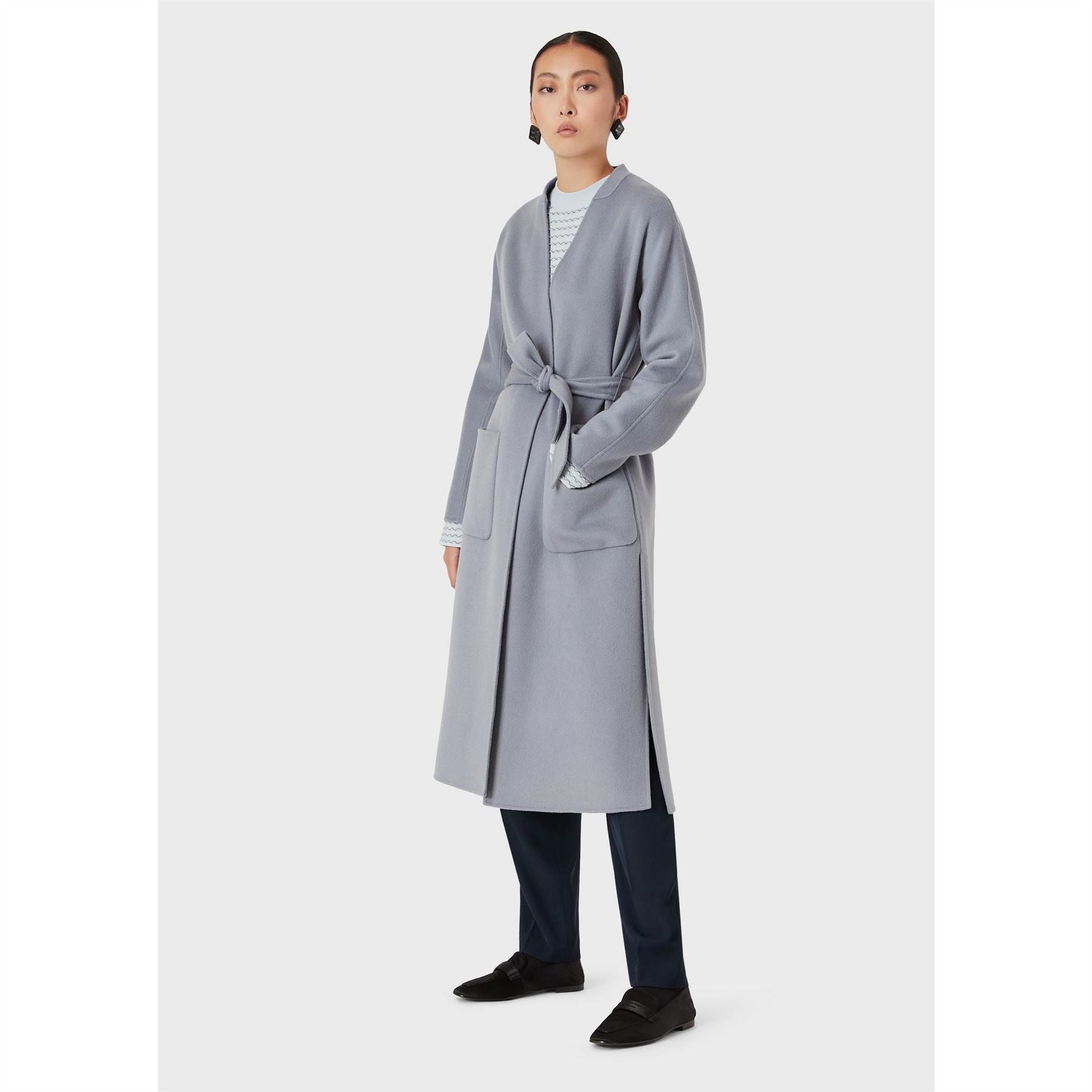 Emporio Armani Tall Relaxed Fit Coat