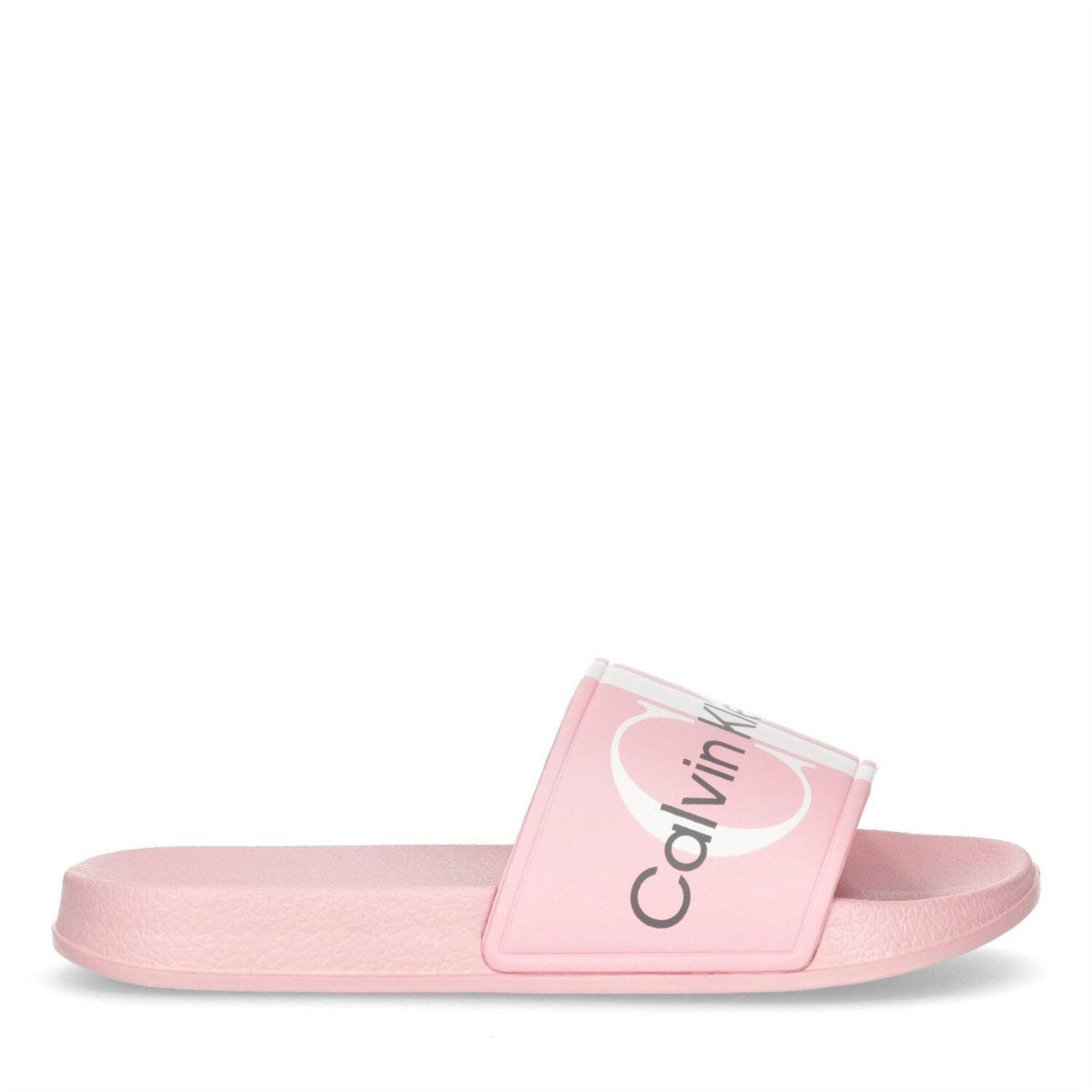 Calvin Klein Jeans Logo Slides Pool Sandals