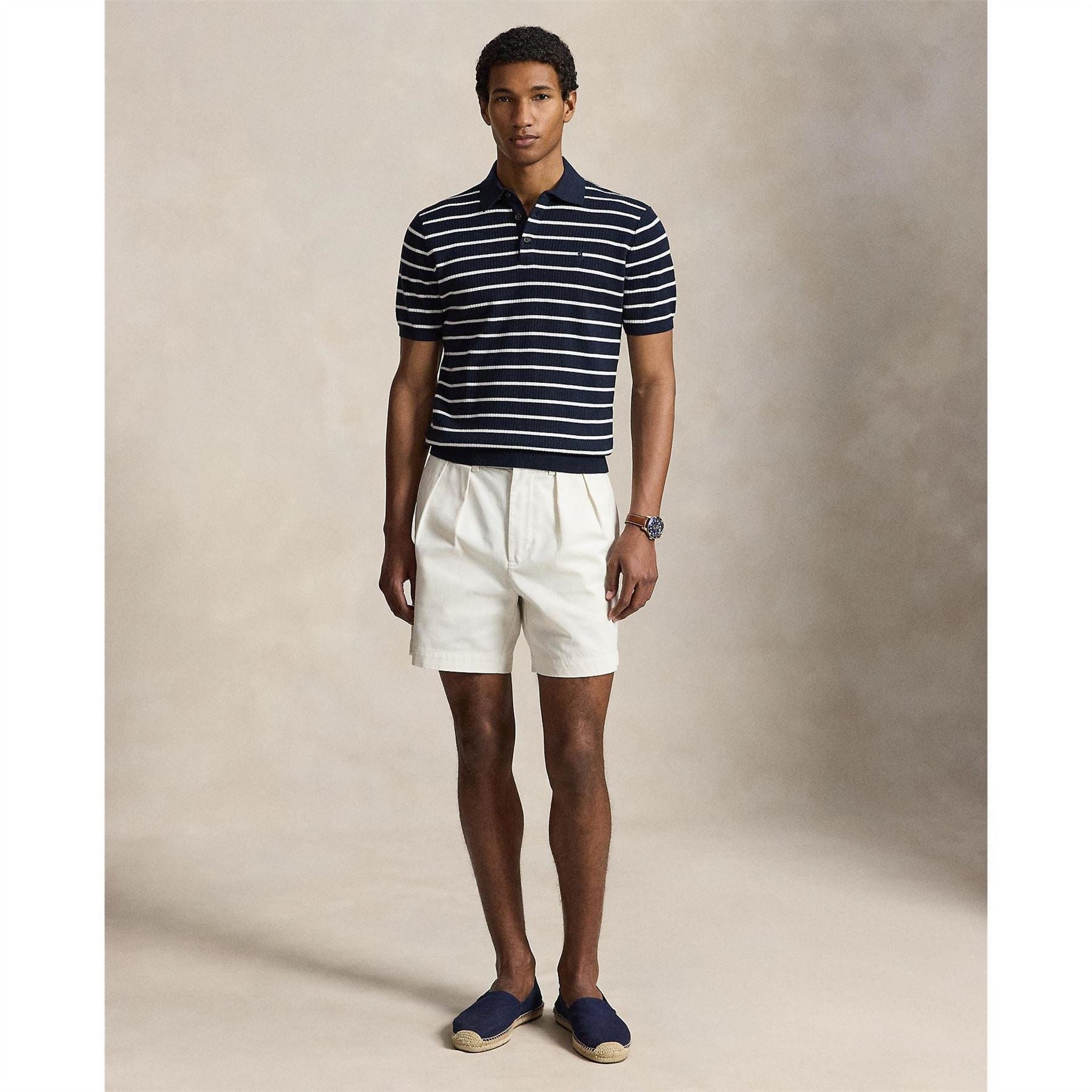 Polo Ralph Lauren Knitted Short Sleeve Polo Shirt