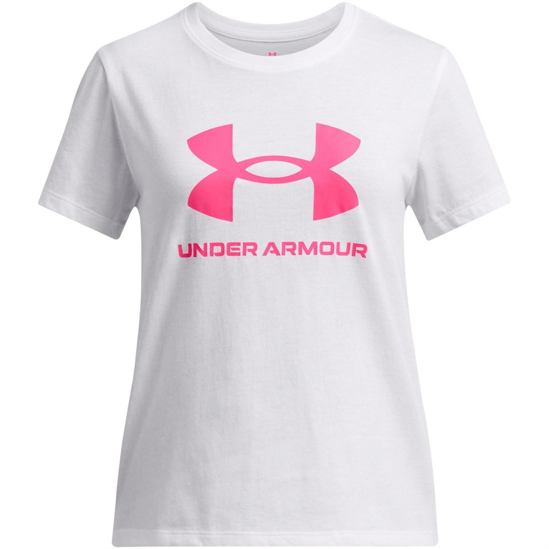 Under Armour Bold Logo Crew Neck Short Sleeve T-Shirt