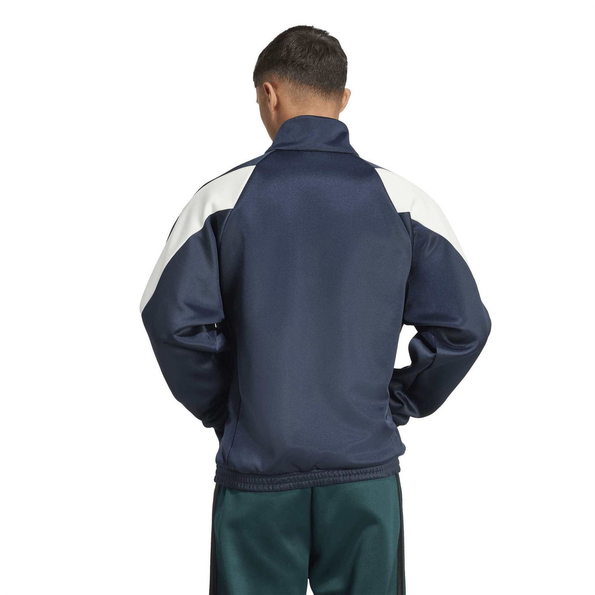 adidas Stadium Cotton Long Sleeve Tracksuit Top