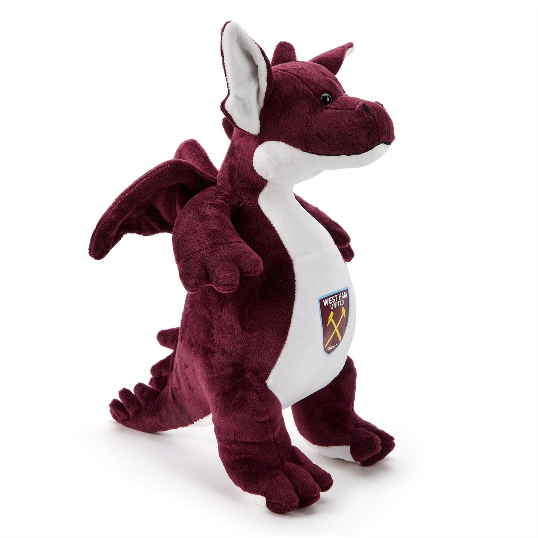 Team West Ham United Officially Licensed Standing Dragon Soft Toy 33 cm