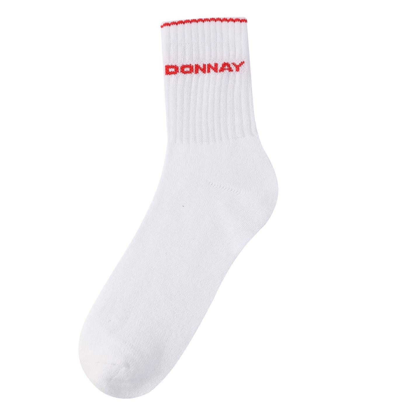 Donnay Mens 10 Pack Quarter Socks Plus Size