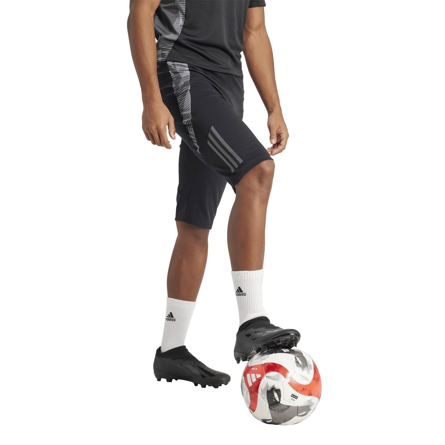 adidas Mens Tiro24 C 1 2pnt Football Shorts