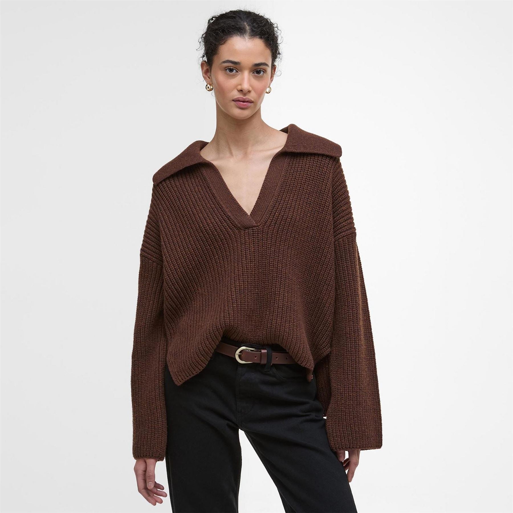Barbour V Neck Jumper