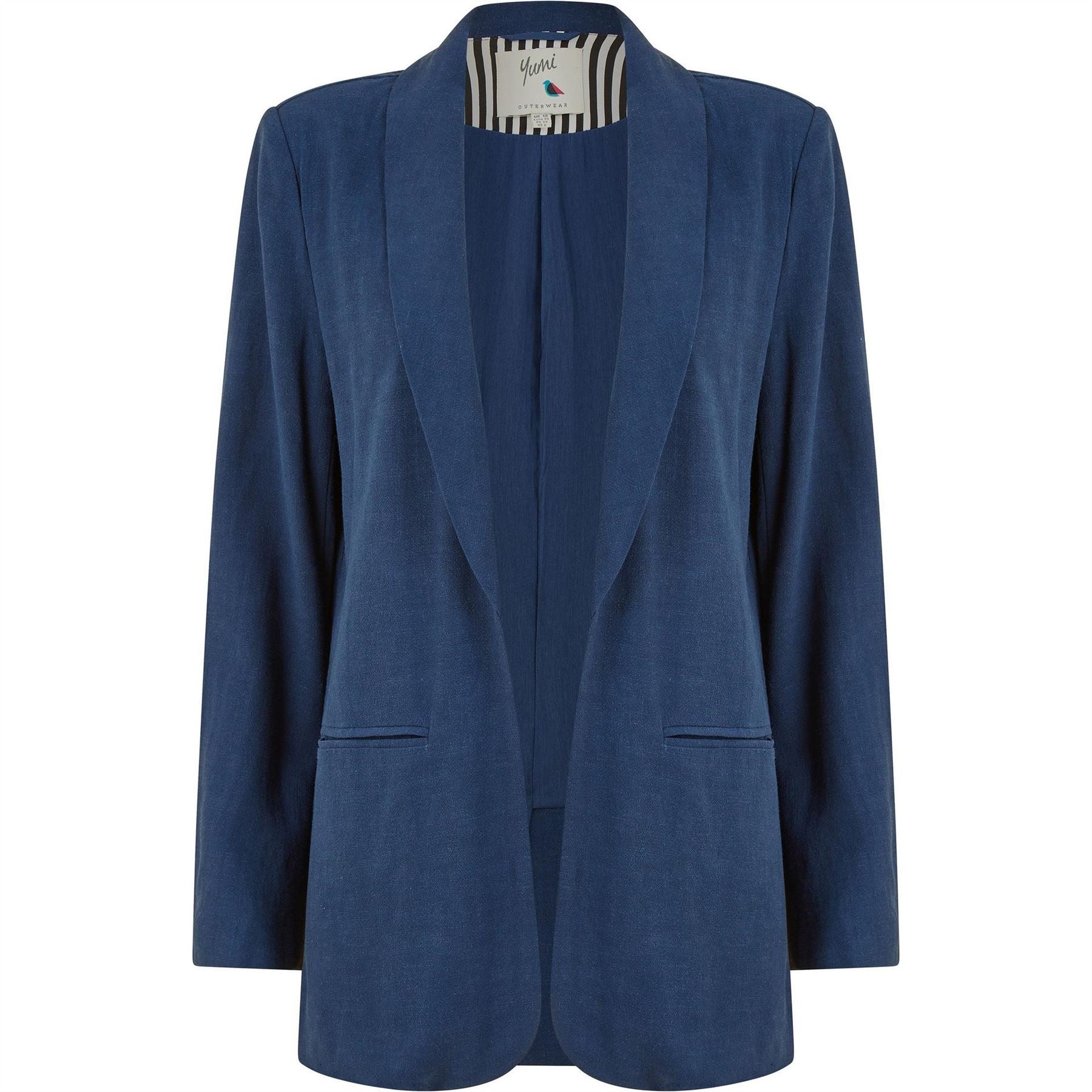Yumi Linen Relaxed Blazer
