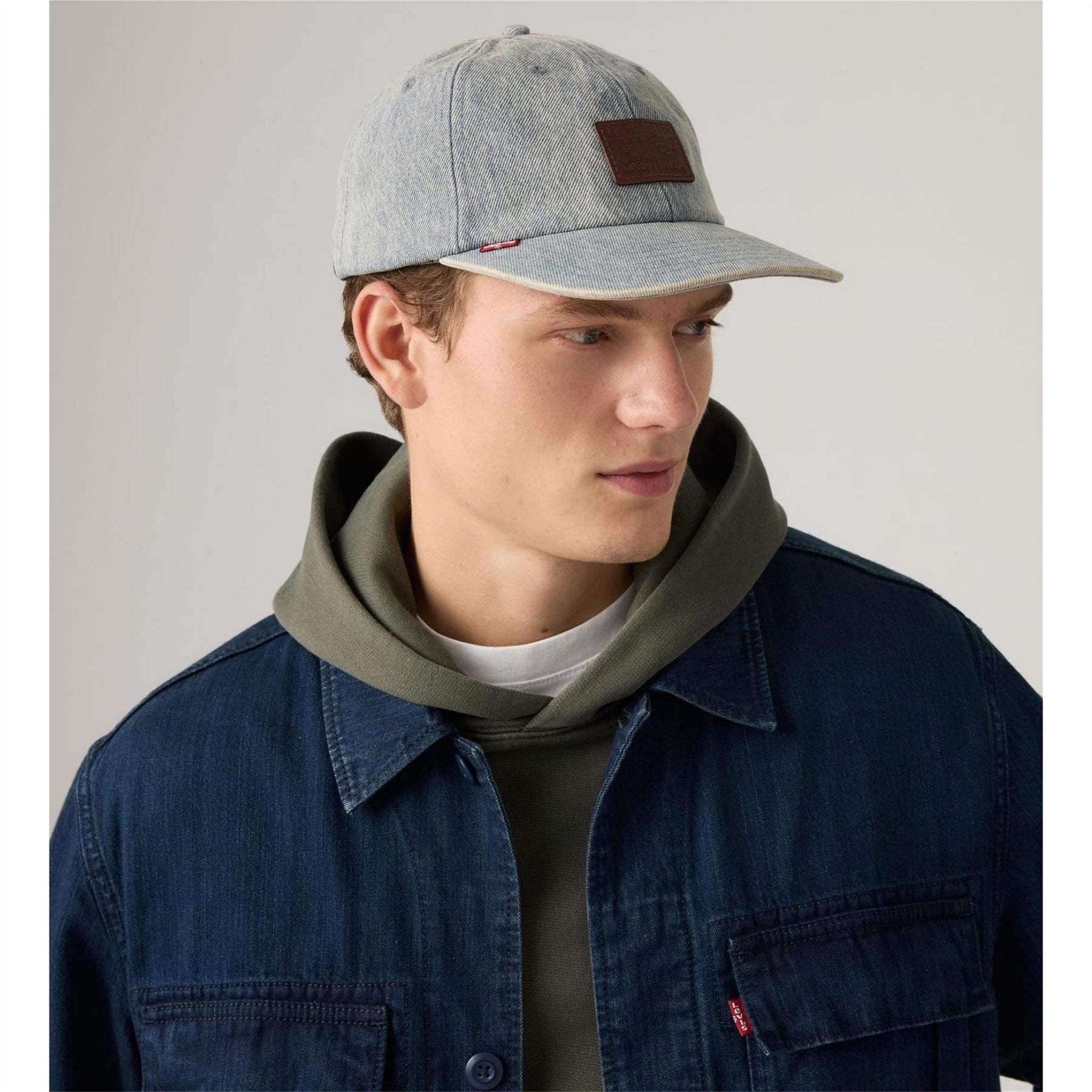 Levis Relaxed Dad Heritage Cap Below