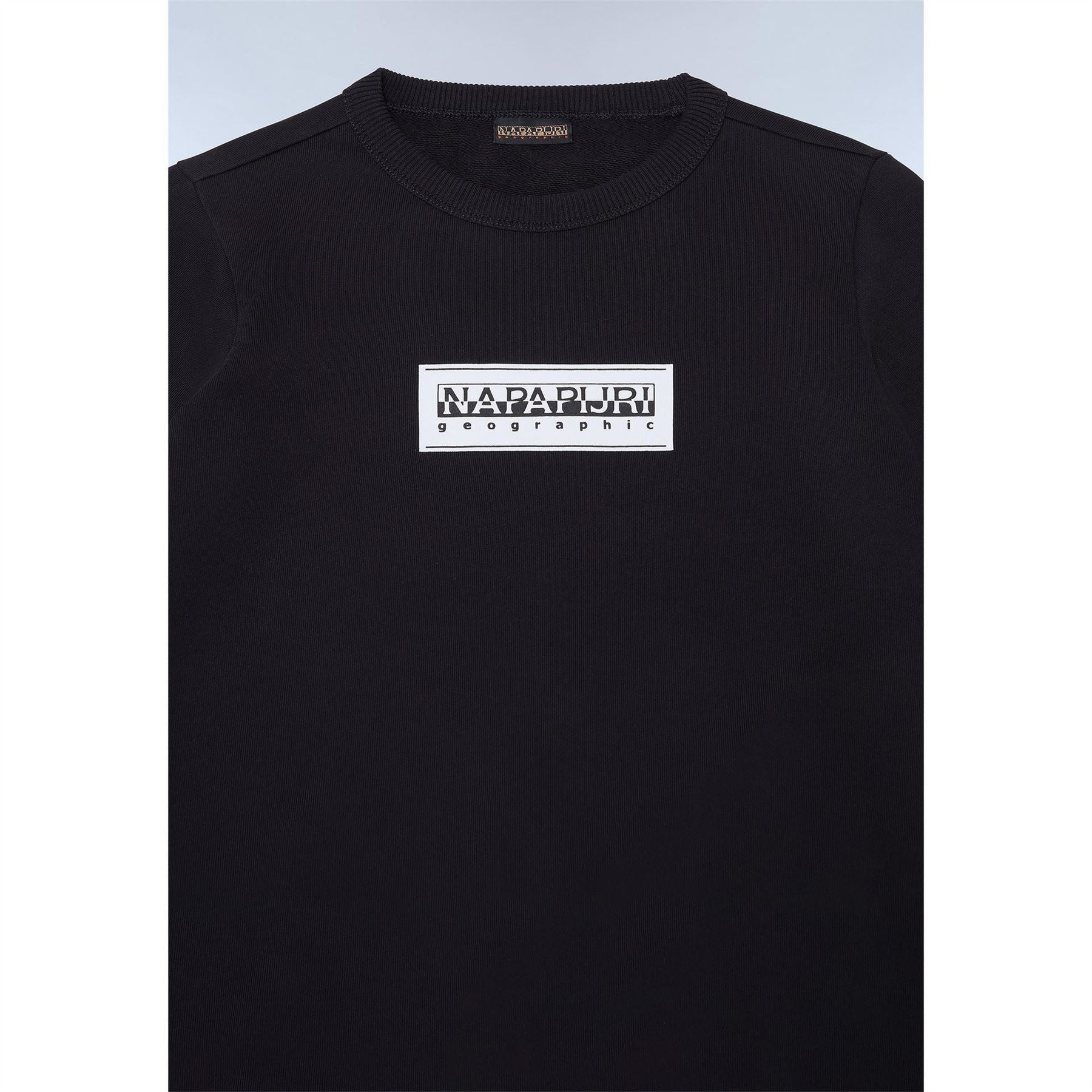 Napapijri Cotton Mix Relaxed Fit Crew Sweatshirt