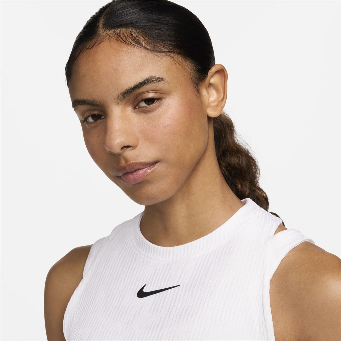 Nike Womens Slam Dri Fit Crew Neck Mini Dress