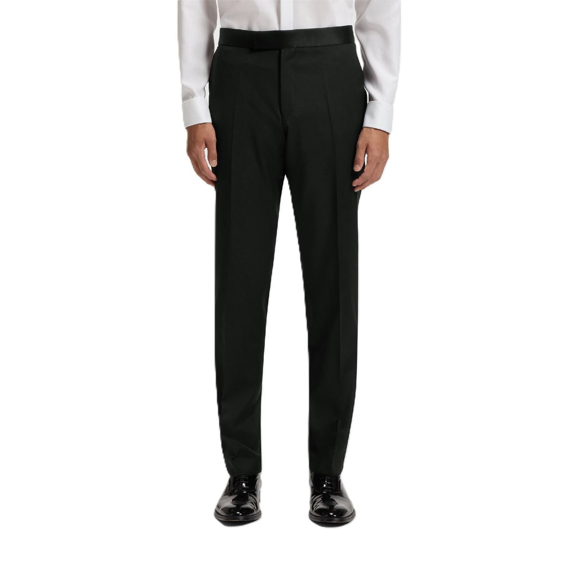 Boss Mens Lenon Tux B1 10236006 01 Straight Leg Trousers