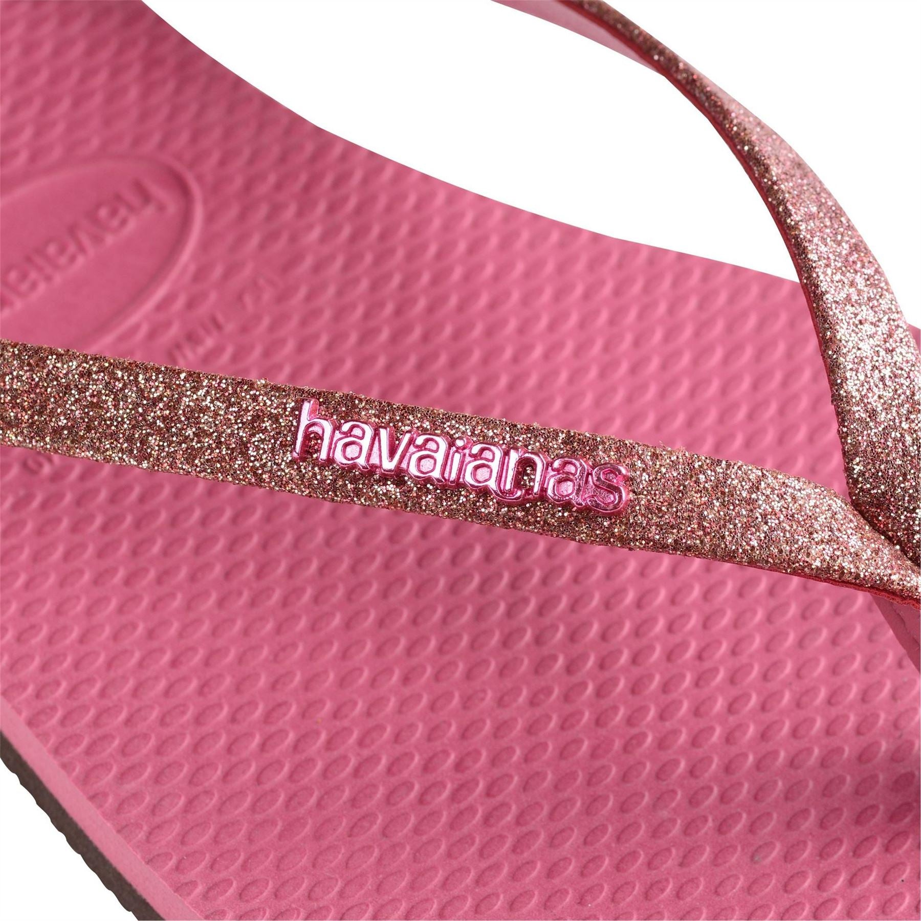 Havaianas Womens Hav. You Glitter Golden 35 36 Flip Flops