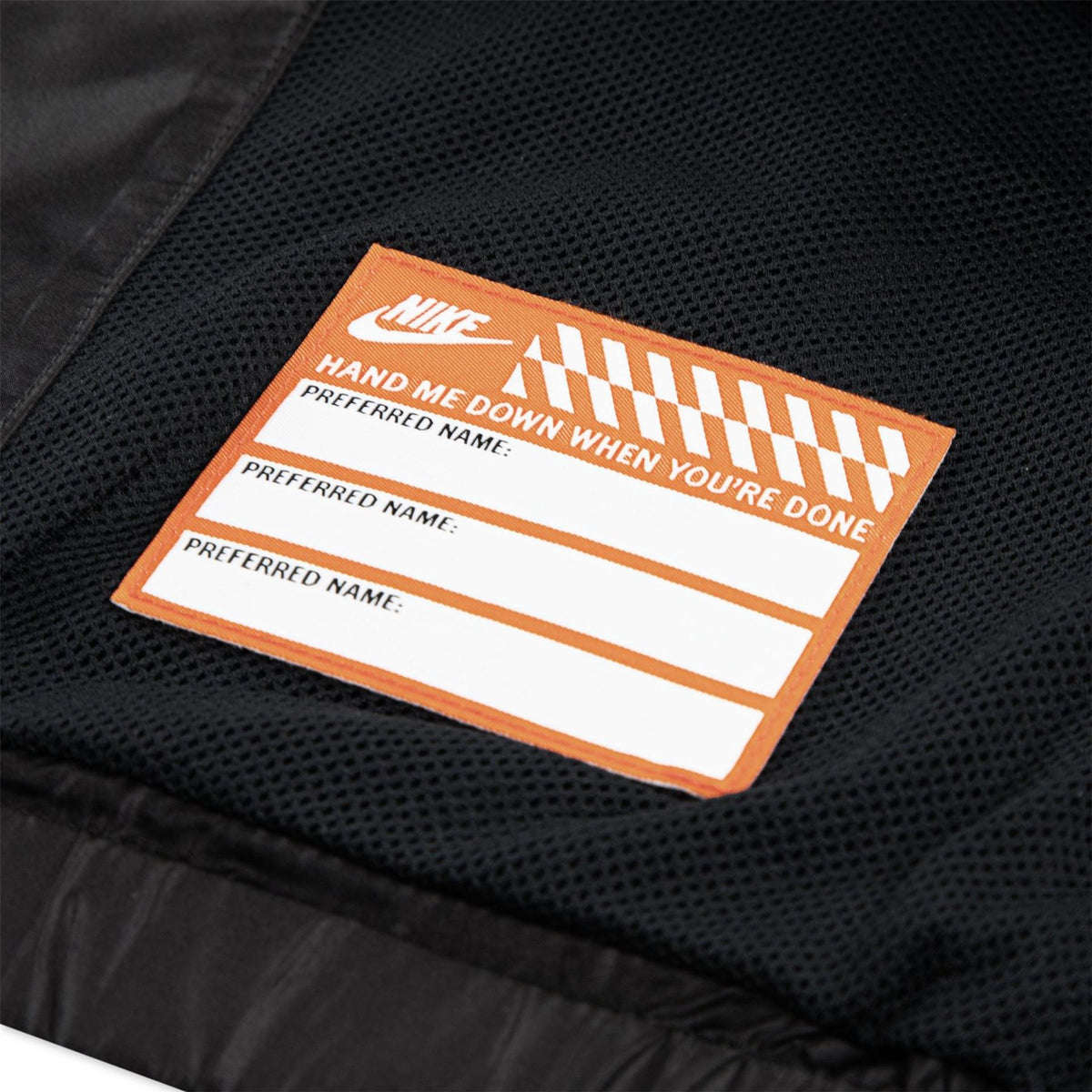 Nike Chevron Patterned Hooded Windbreaker with Side Pocket