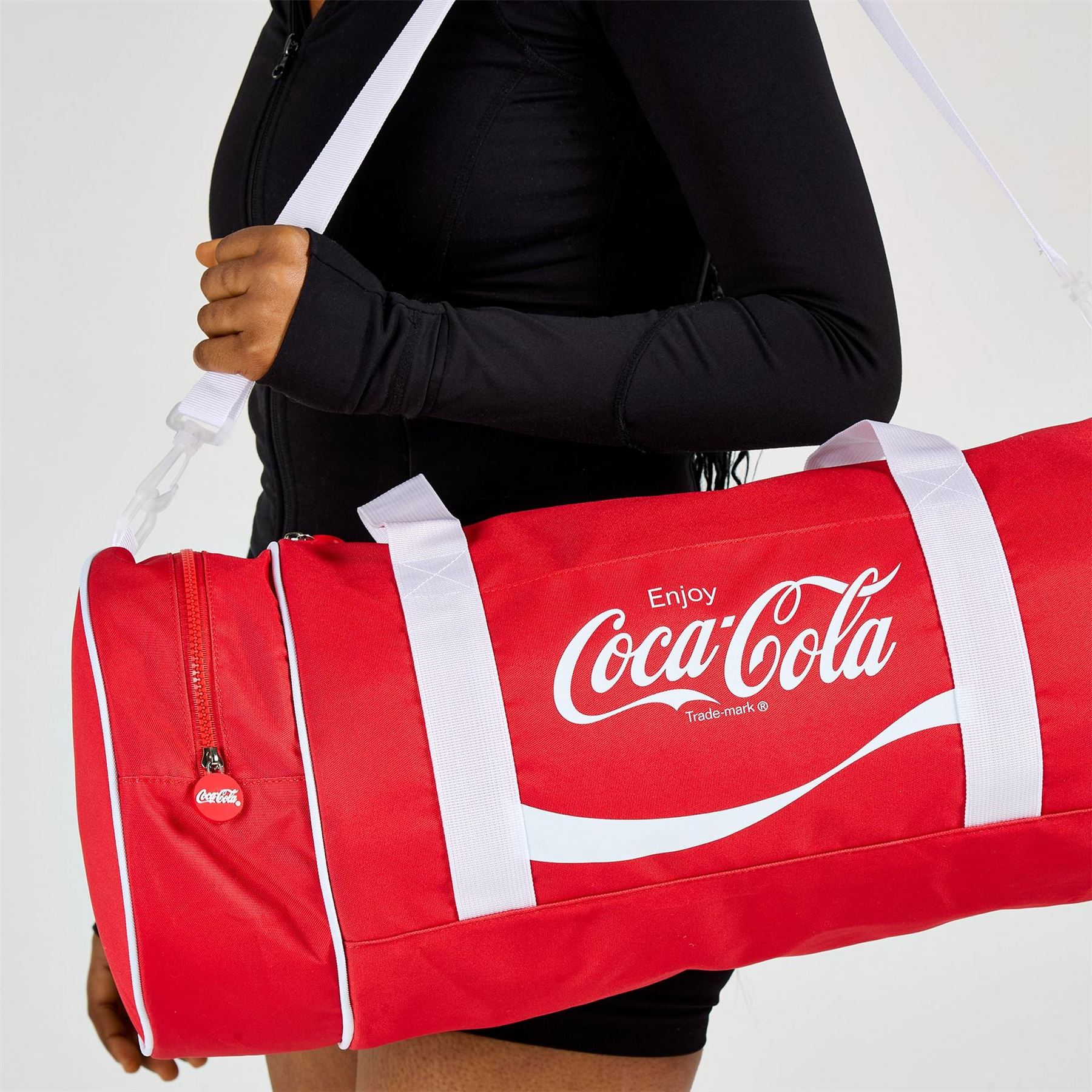Coca Cola Officially Licensed Barrel Bag Unisex
