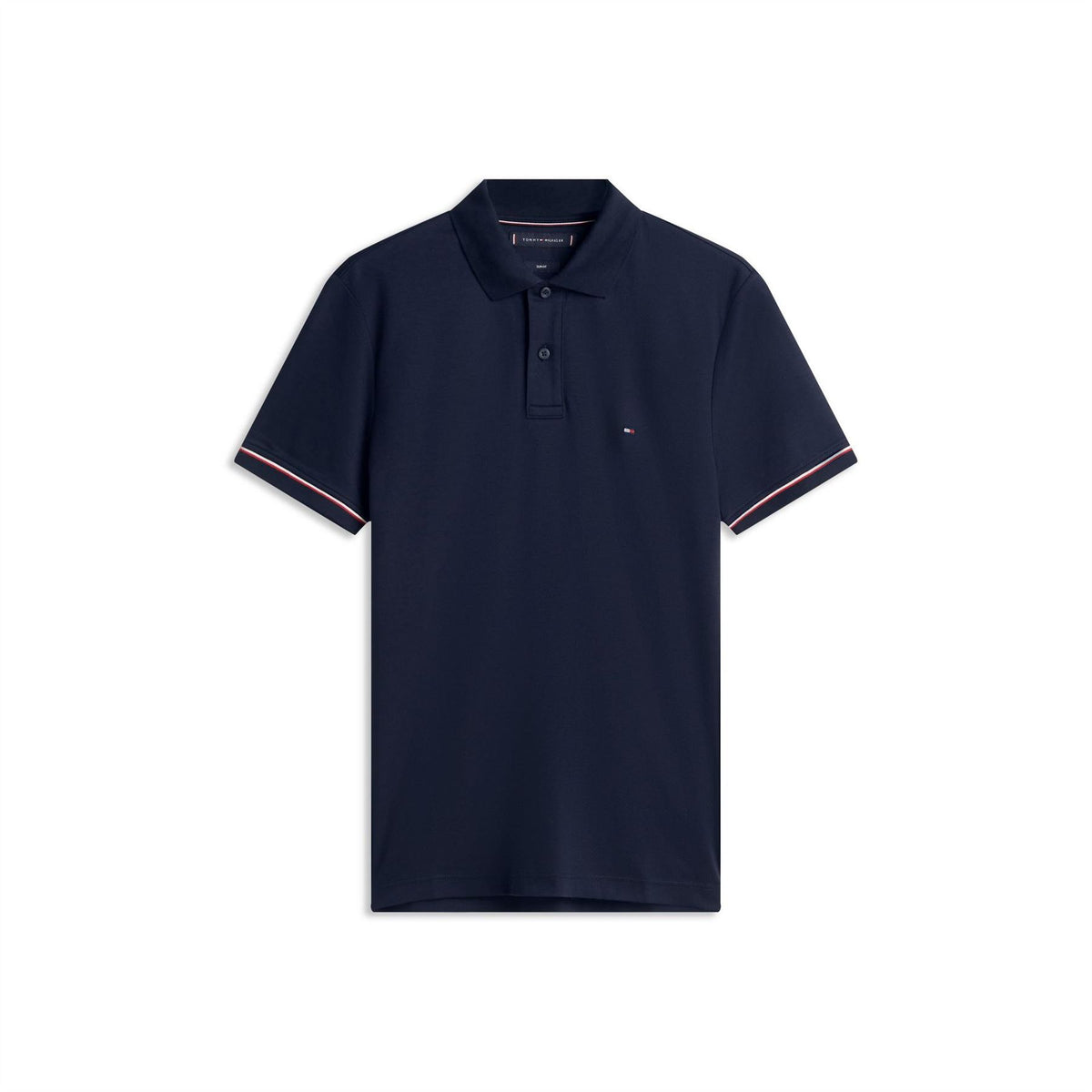Tommy Hilfiger Liquidtip Collared Neck Short Sleeve Polo Shirt