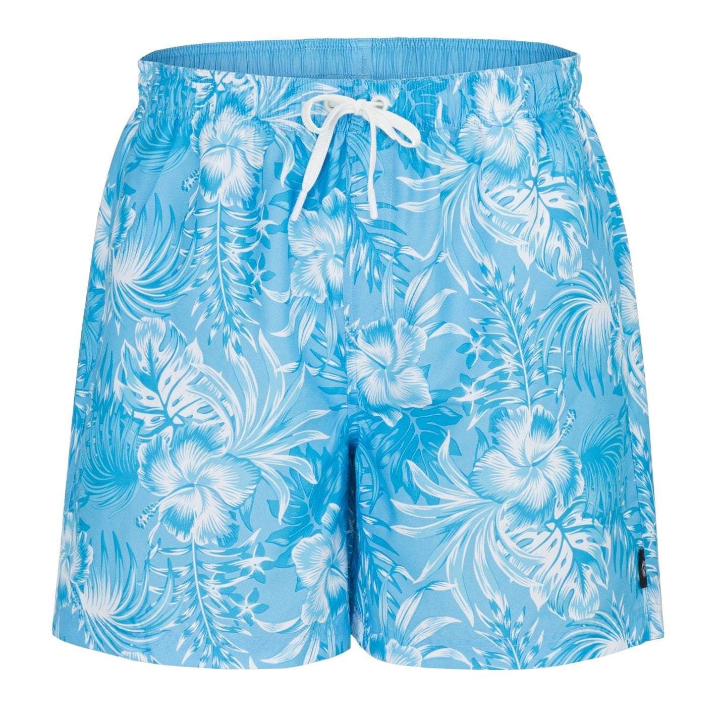 Hot Tuna Floral Swimming Shorts with Elasticated Waistband