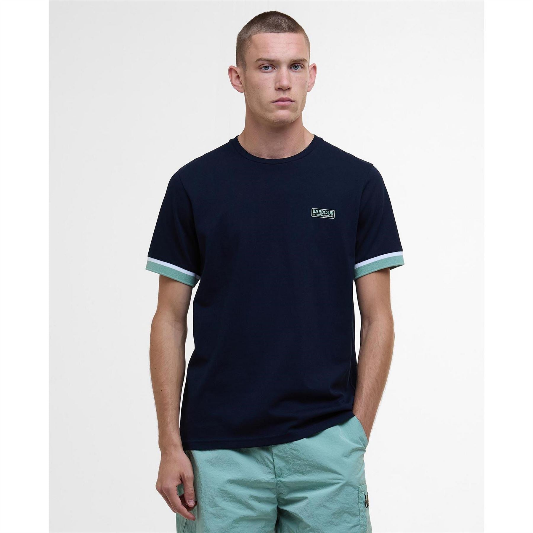 Barbour International Tipped T-Shirt
