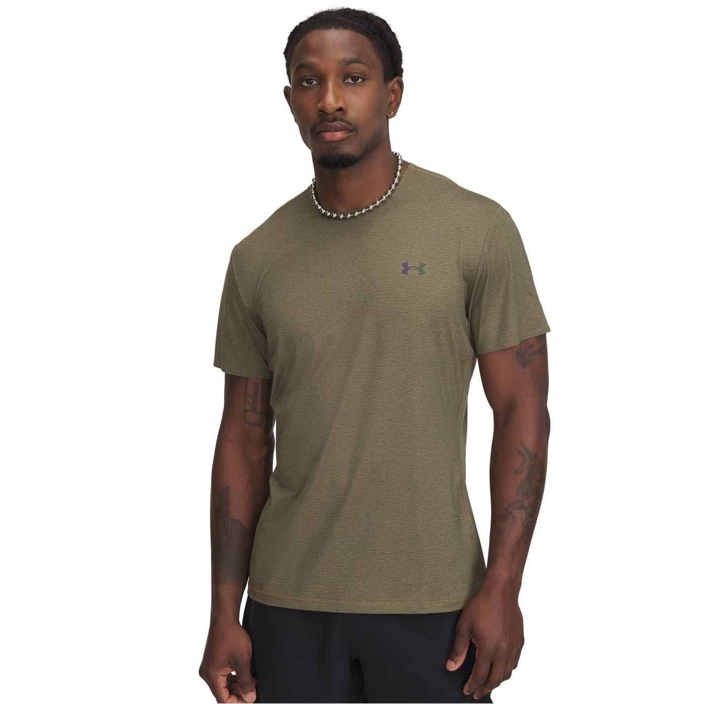 Under Armour Vanish Elite Vent Short Sleeve Performance Gym Top