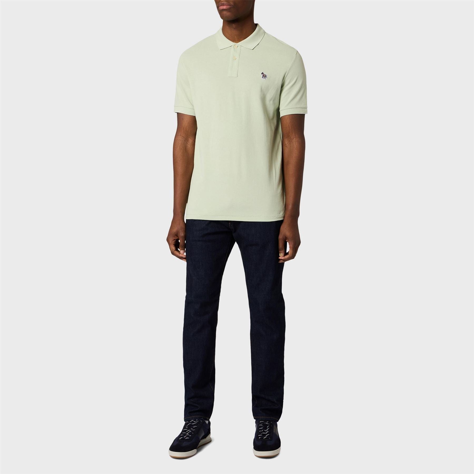 PS Paul Smith Regular Fit Zebra Polo Shirt