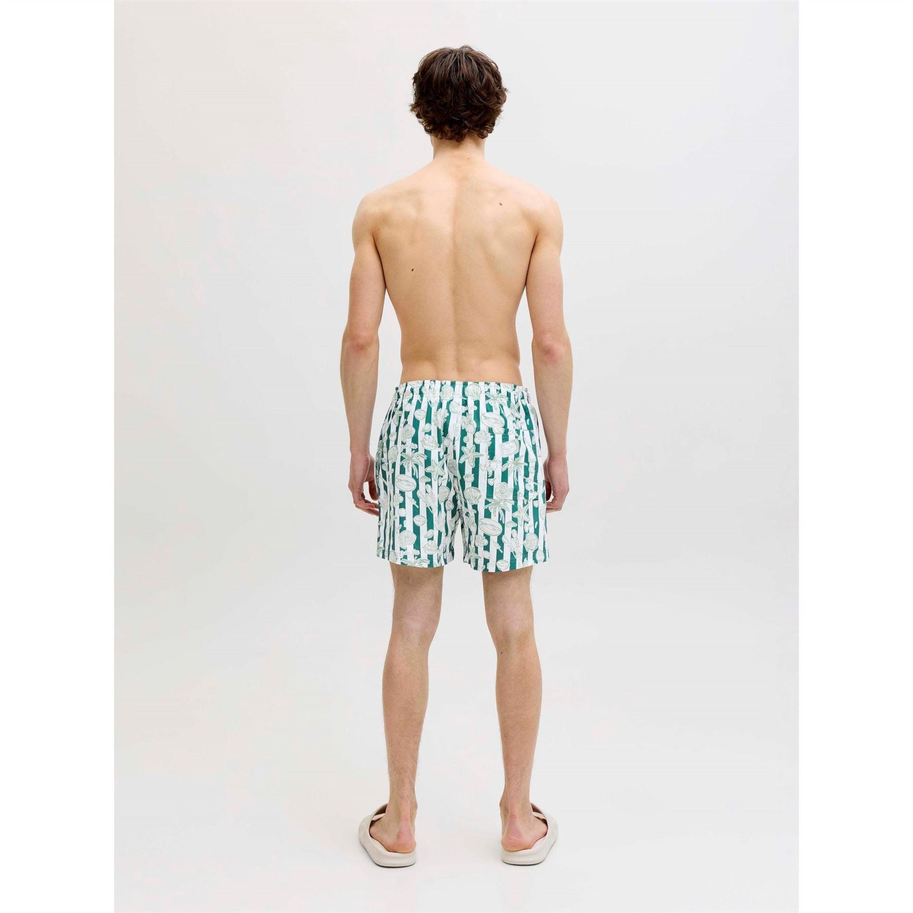 Jack and Jones Novelty Seashell Print Swim Short Bottom