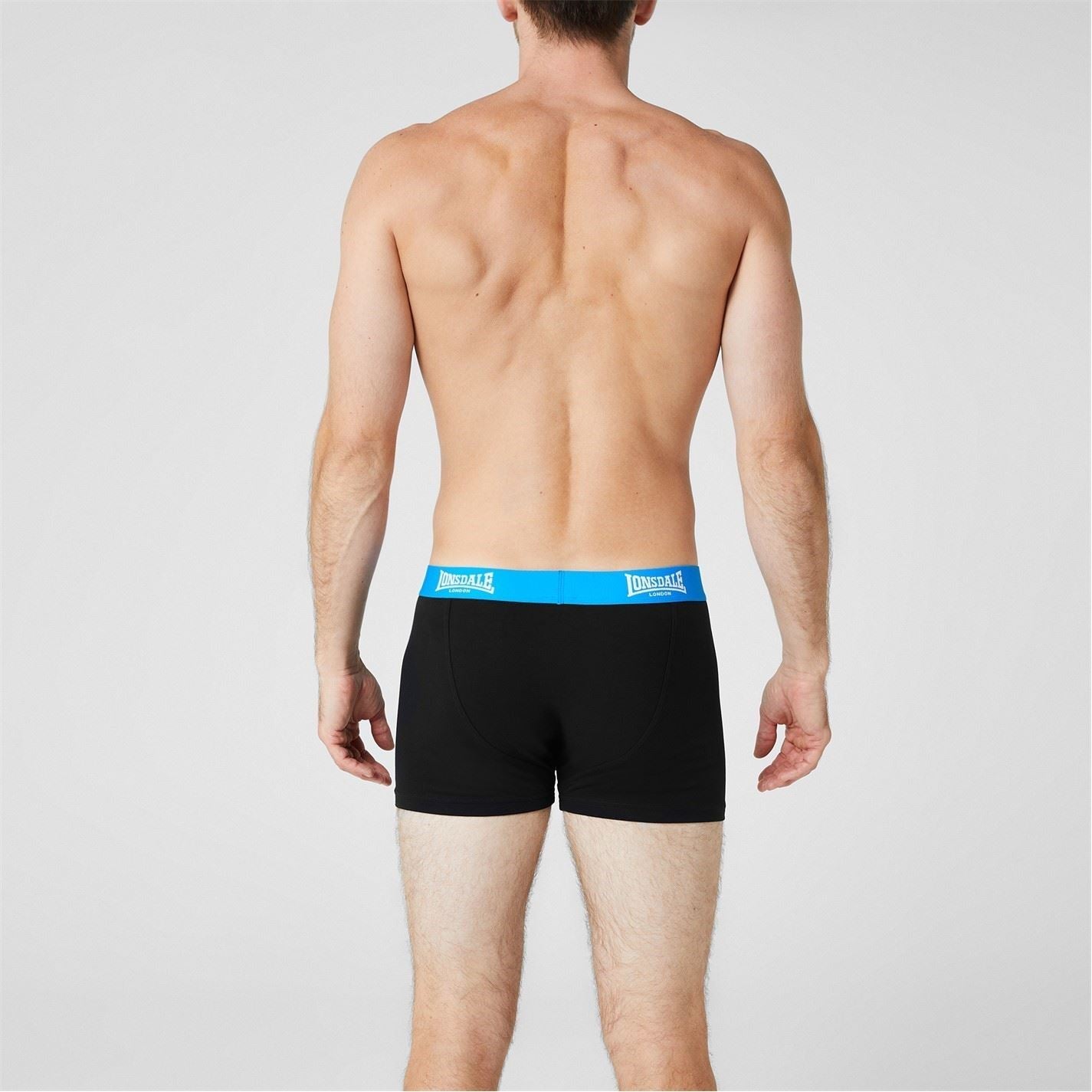 Lonsdale Mens 2 Pack Trunk