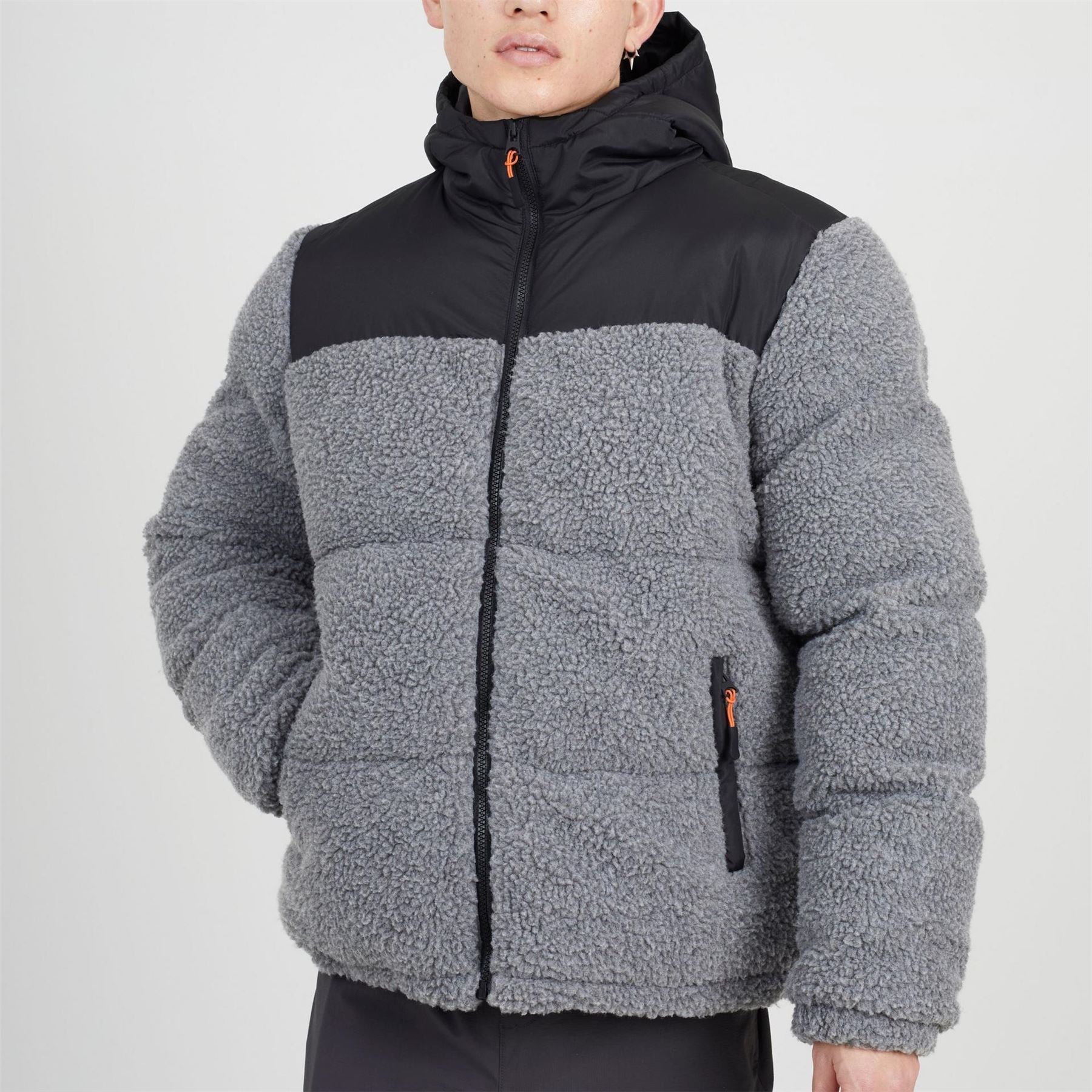 Brave Soul Borg Medium Puffer Jacket
