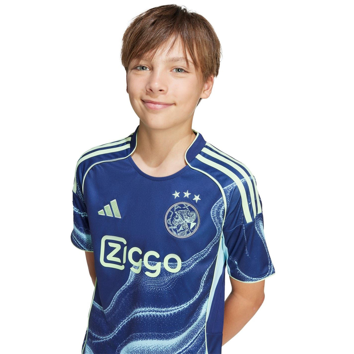 adidas Ajax Amsterdam Away Shirt 2025 2026 Juniors