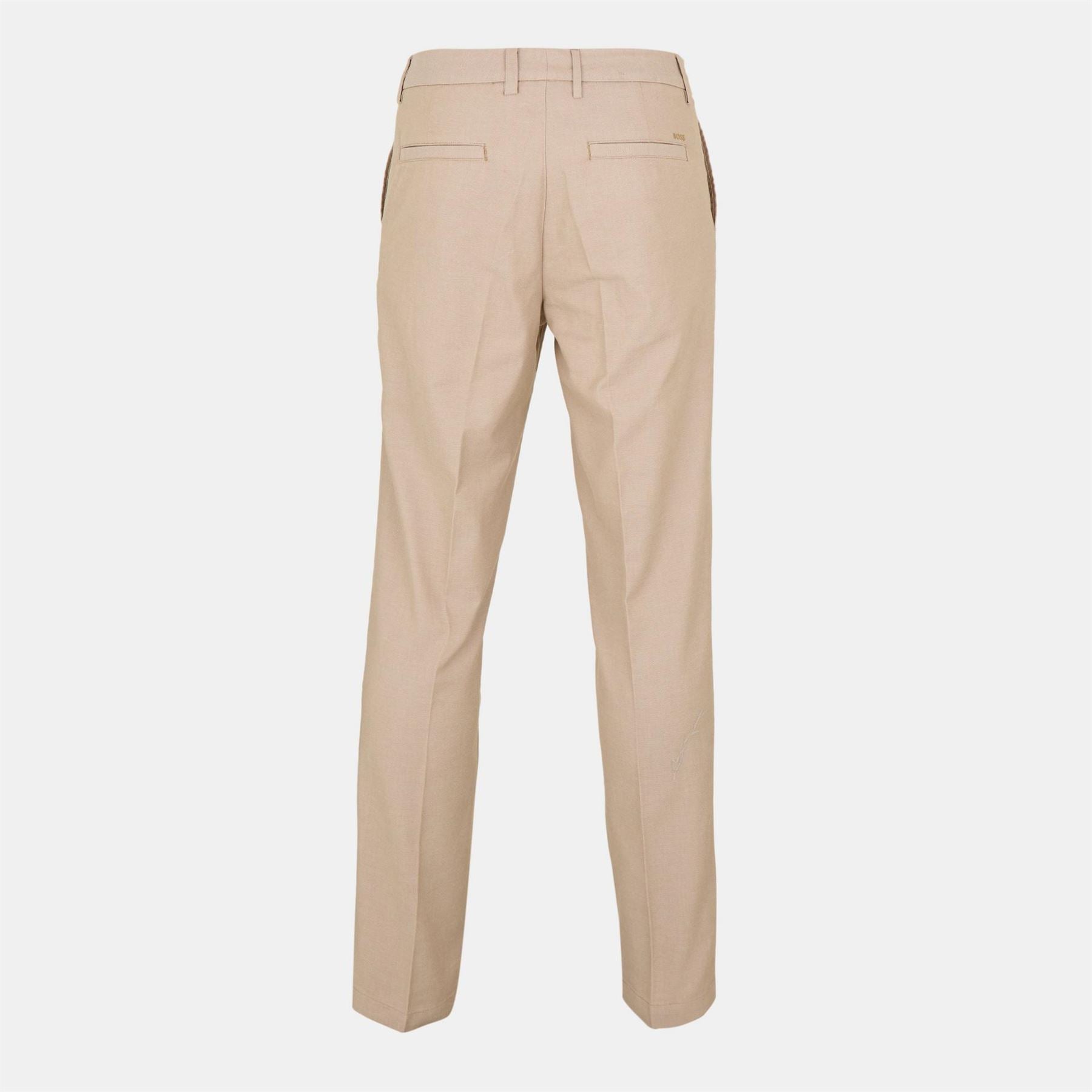 Boss Kane Stretch Tailored Fit Straight Leg Trousers