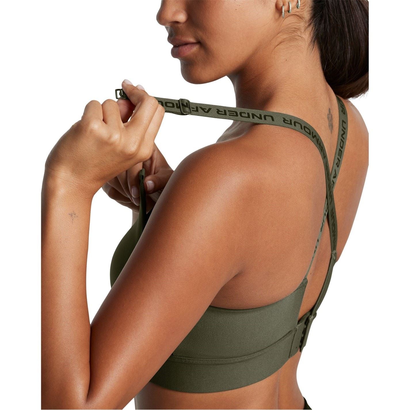 Under Armour Womens Armour Ua Infinity Mid 2.0 Bra Medium Impact Sports