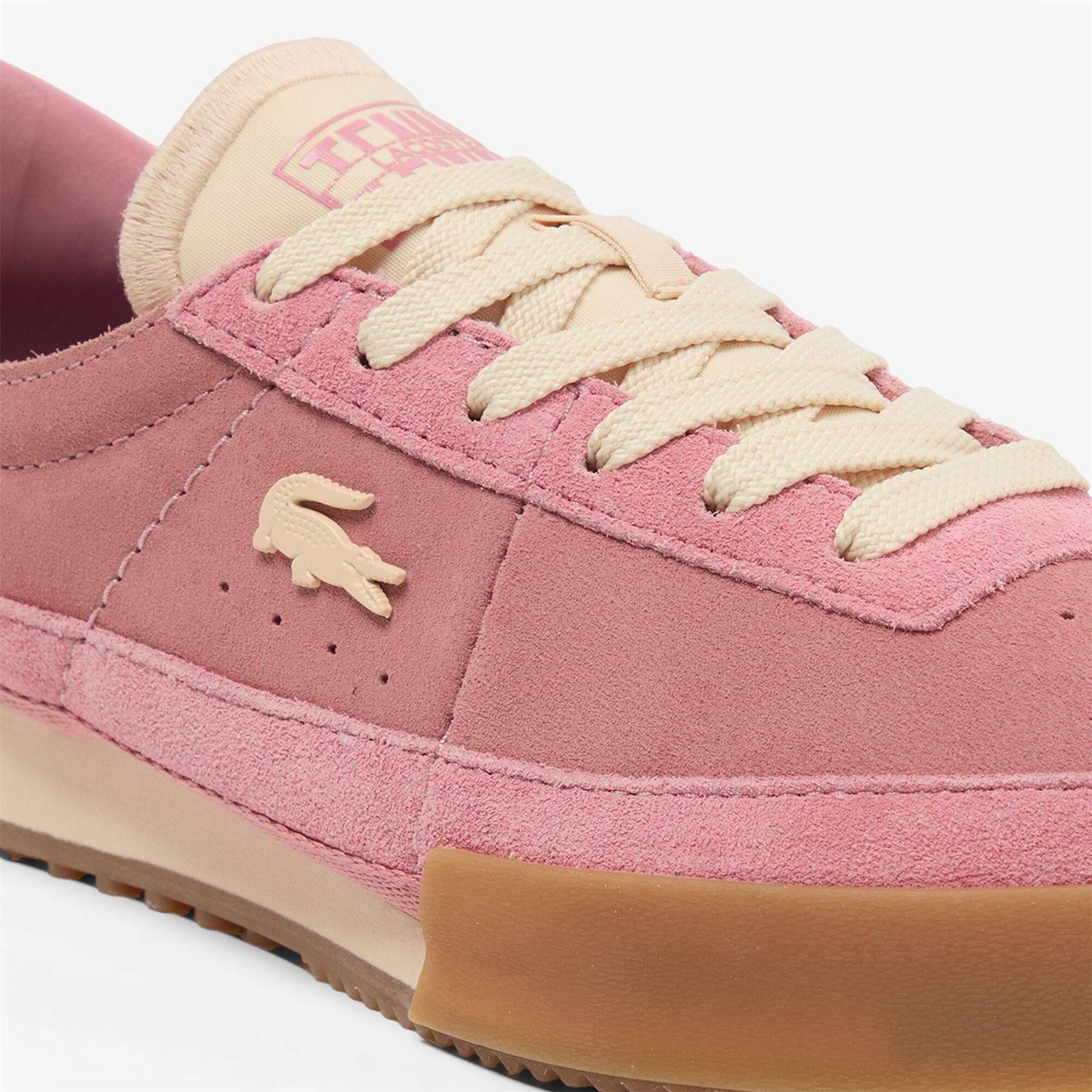 Lacoste Aura Crocodile Print Low Top Sneakers