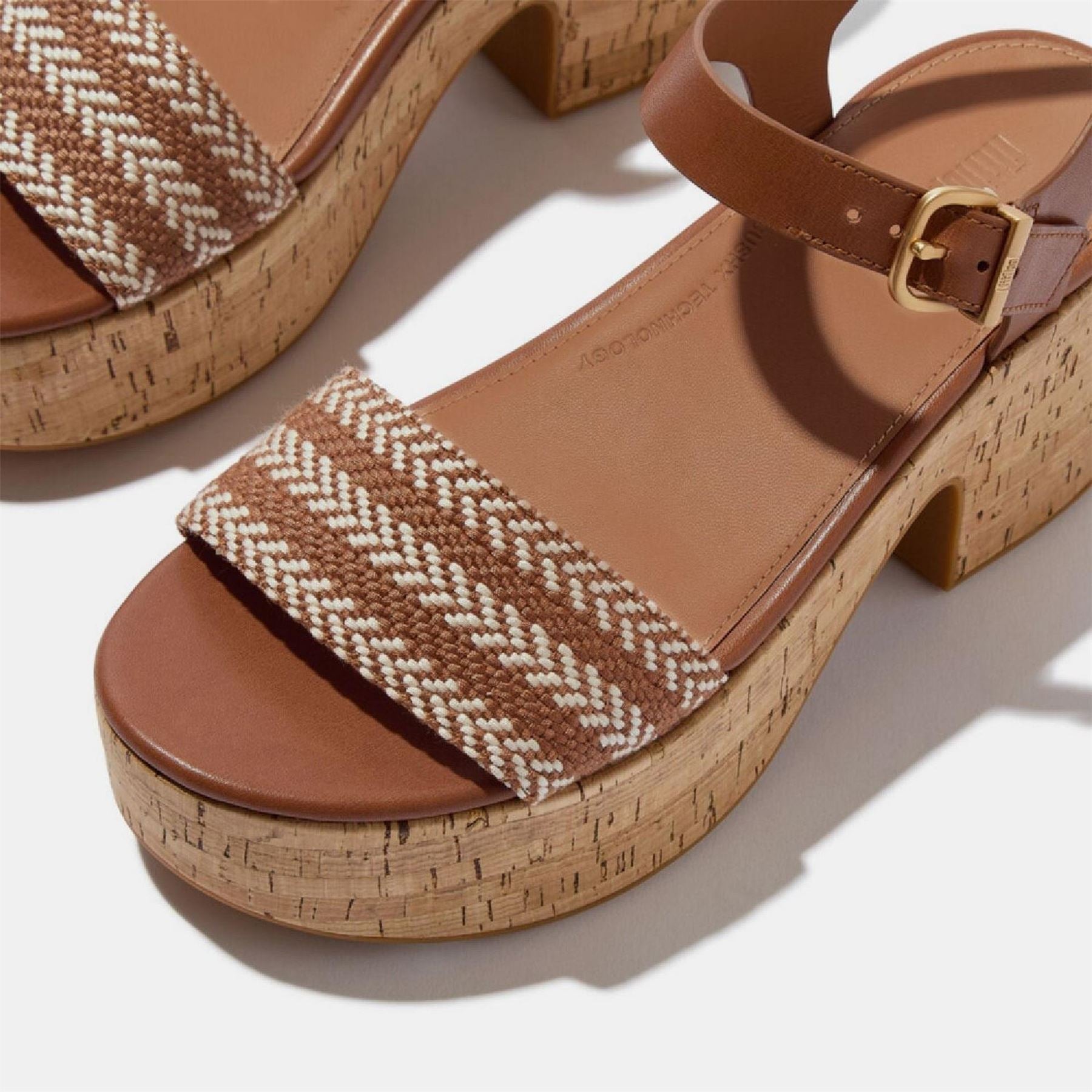 Fitflop Platforms Ankle Strap Sandals