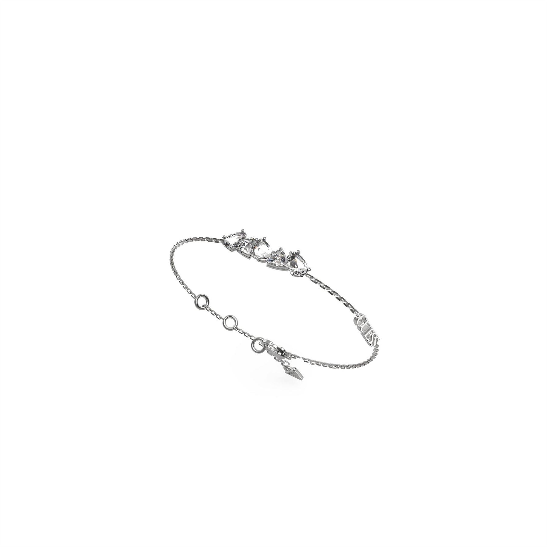 Guess Wonderlights Stainless Steel Charm Bracelet