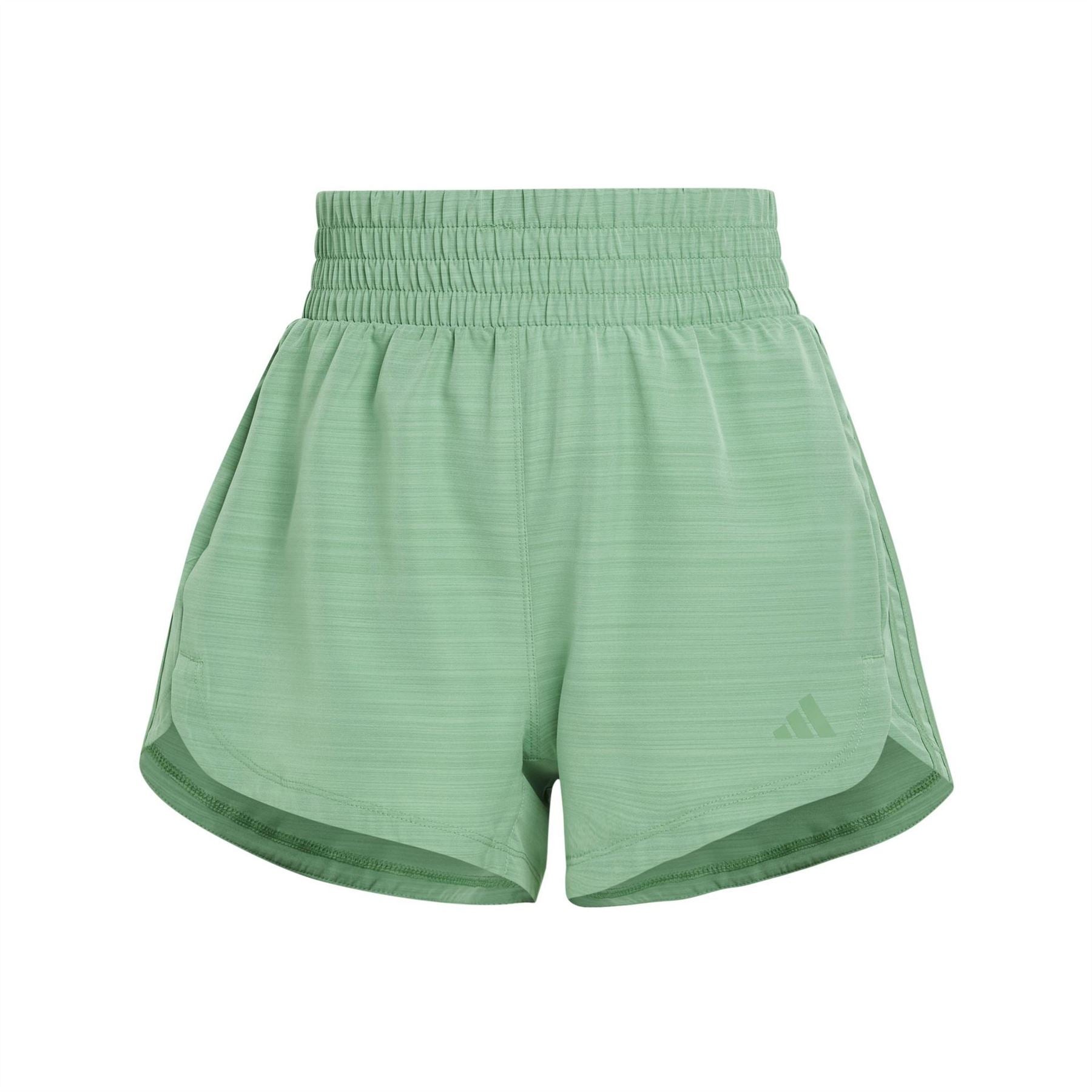 adidas Pacer High Waisted Performance Gym Shorts