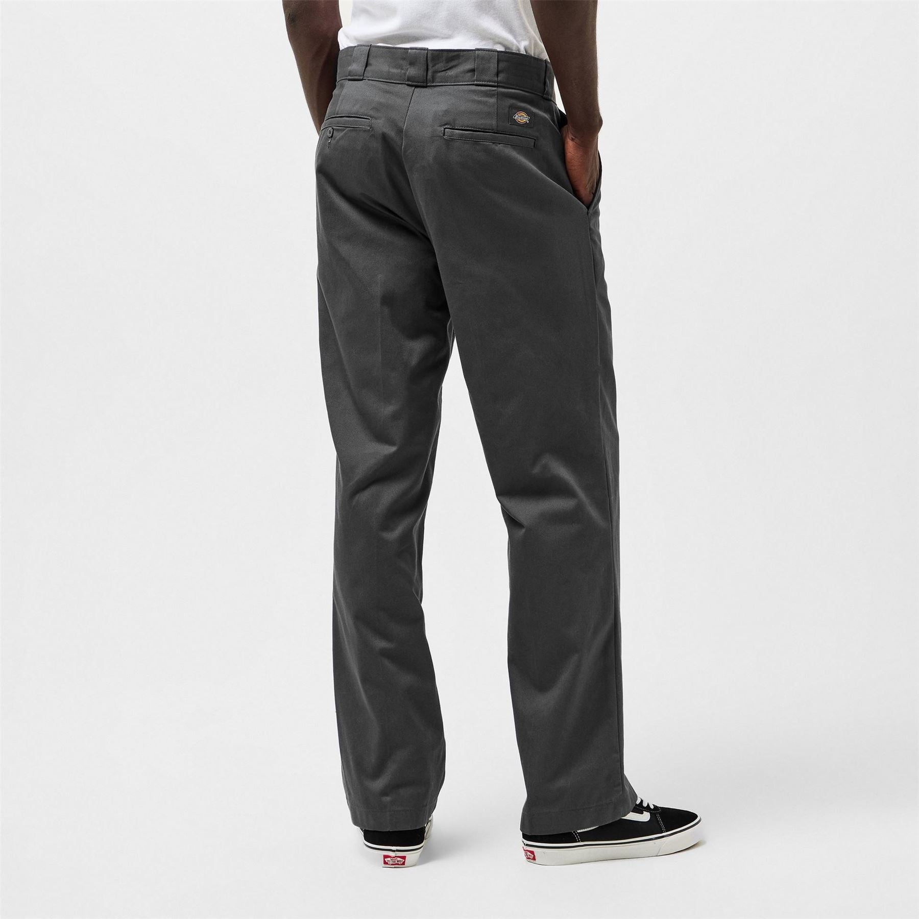 Dickies 247 Solid Patterned Straight Leg Trousers