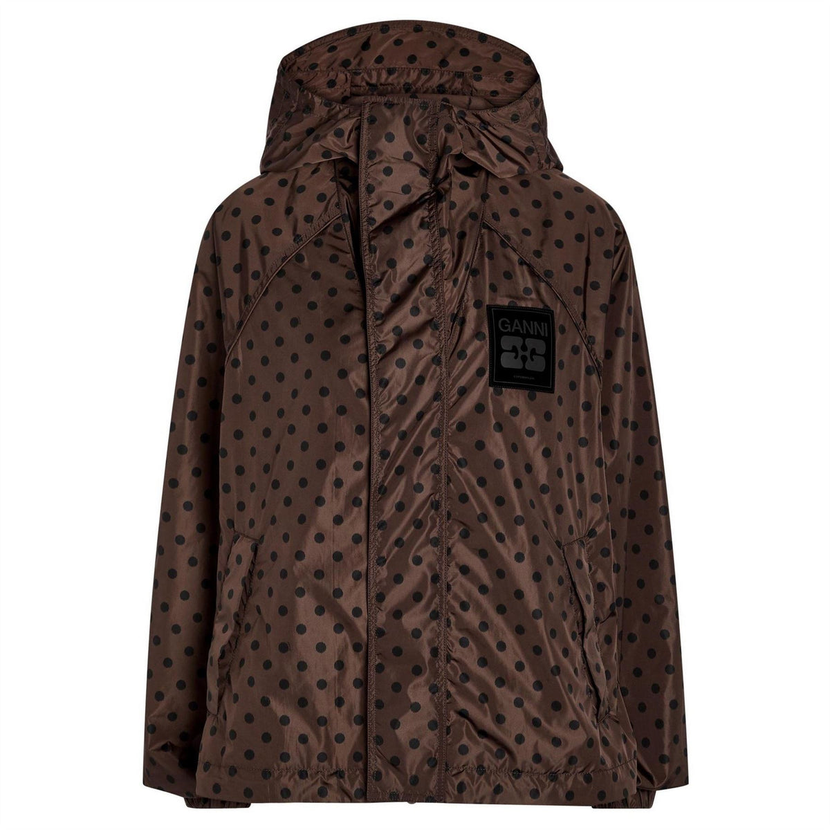 Ganni Printed Flyweight Jacket