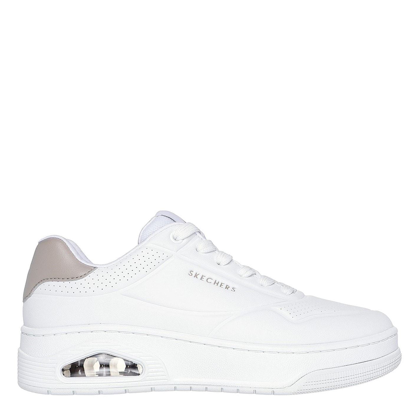 Skechers Uno Low Heel Court Trainers