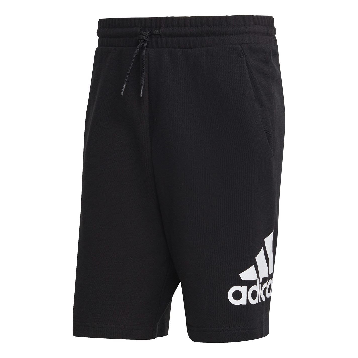 adidas Mens Big Logo French Terry Shorts