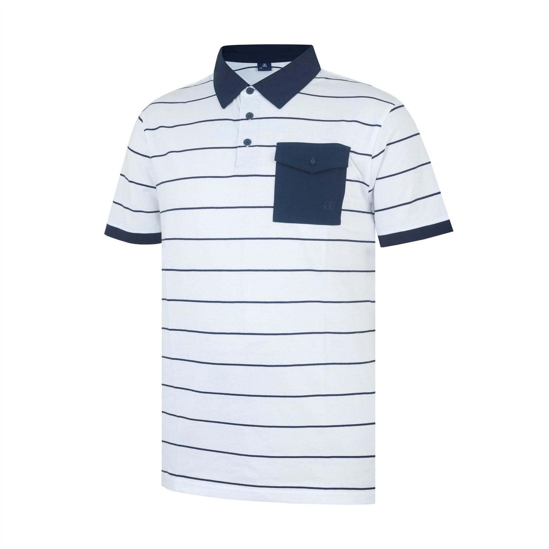 Giorgio Stripe Short Sleeve Polo Shirt