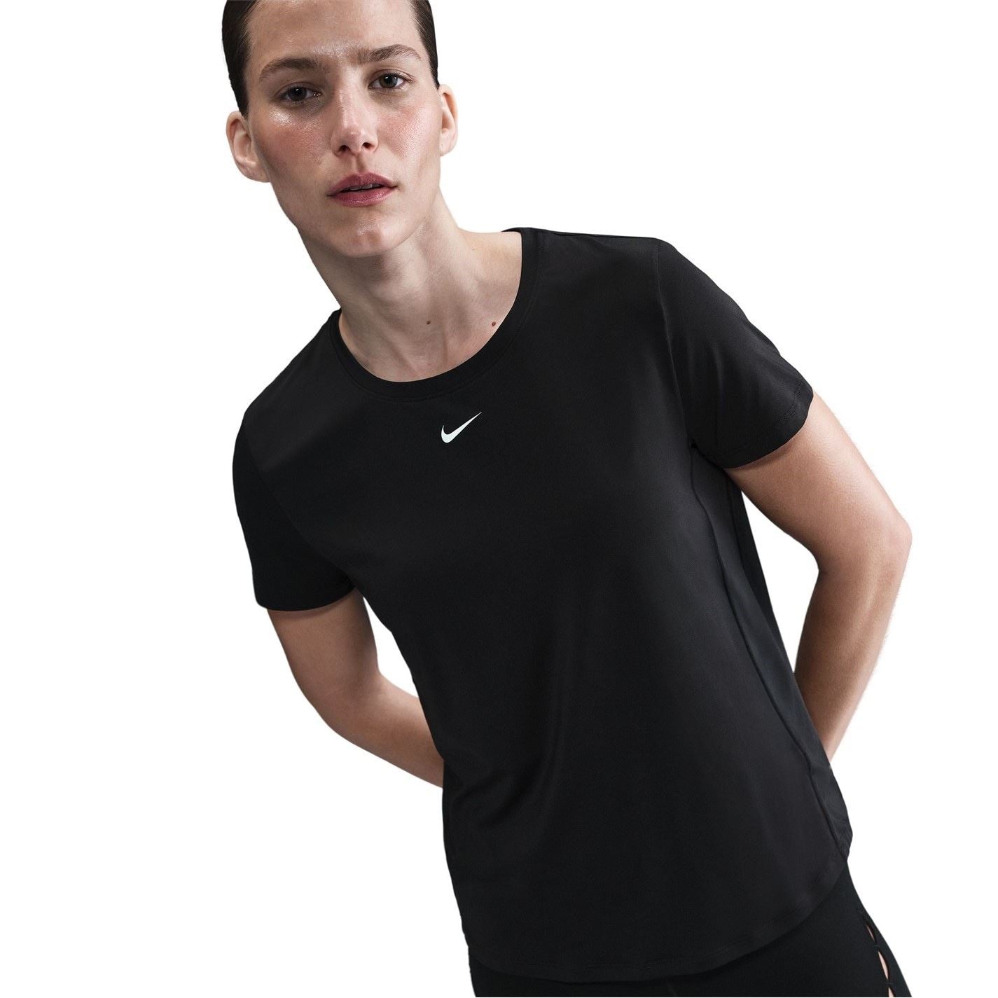 Nike Womens Dri Fit One Standard Fit Short Sleeve Top