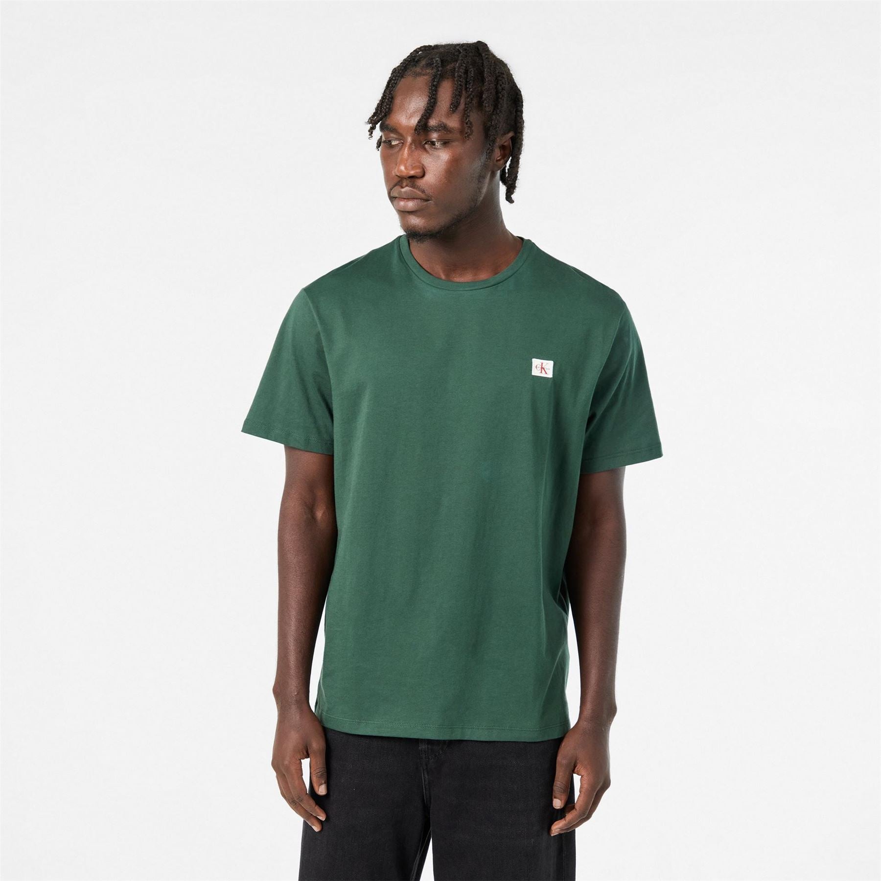 Calvin Klein Jeans Box Crew Neck Short Sleeve T-Shirt