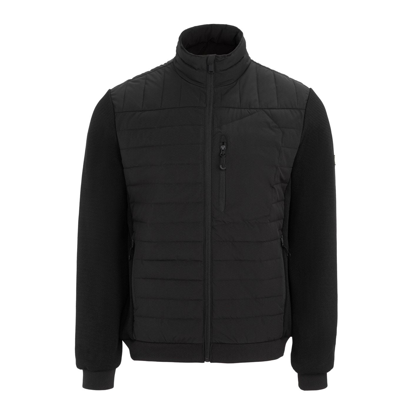 Dunlop  Hybrid Baffle Work Long Sleeve Full Zip Softshell Jacket