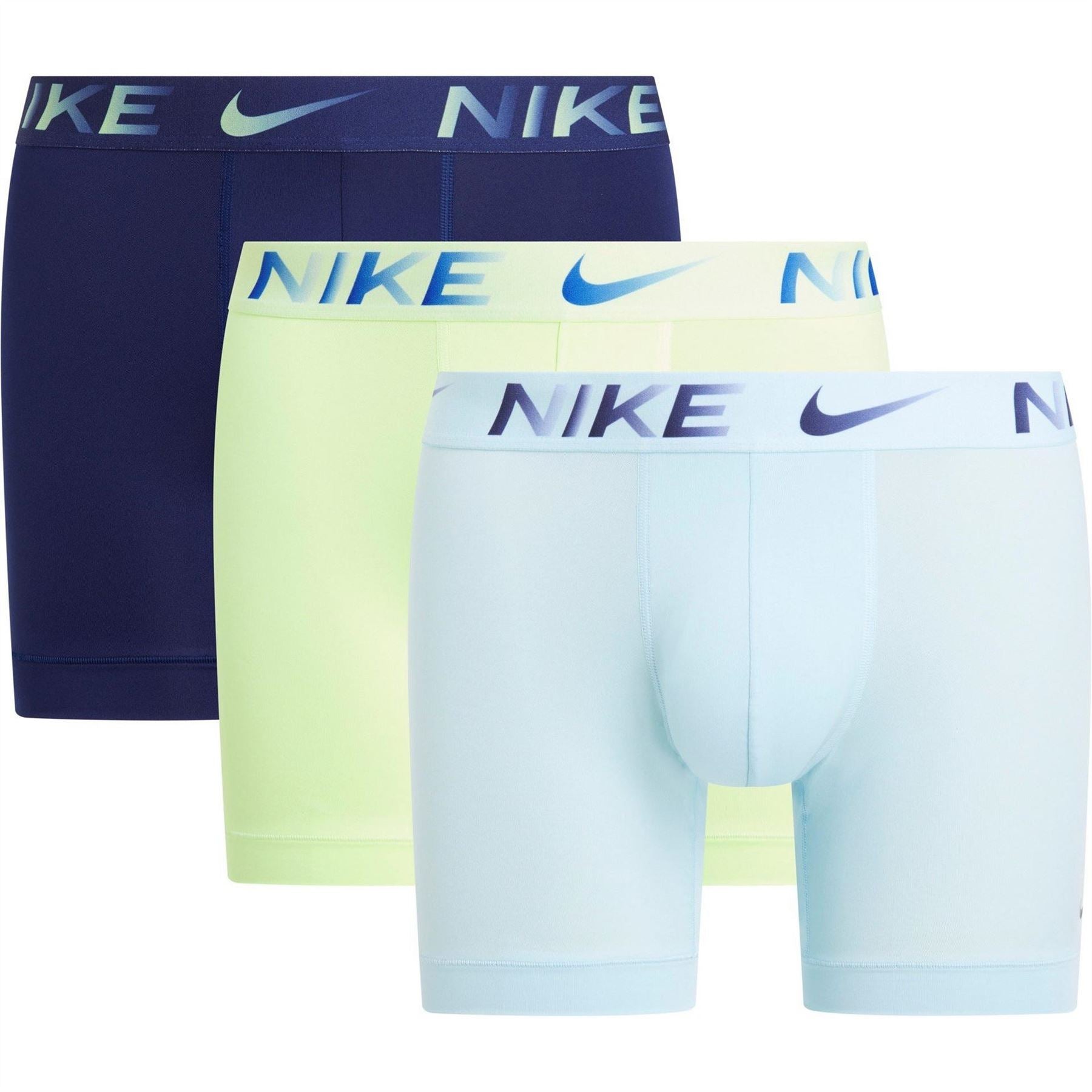 Nike Mens 3 Pack Dri Fit Boxer Shorts