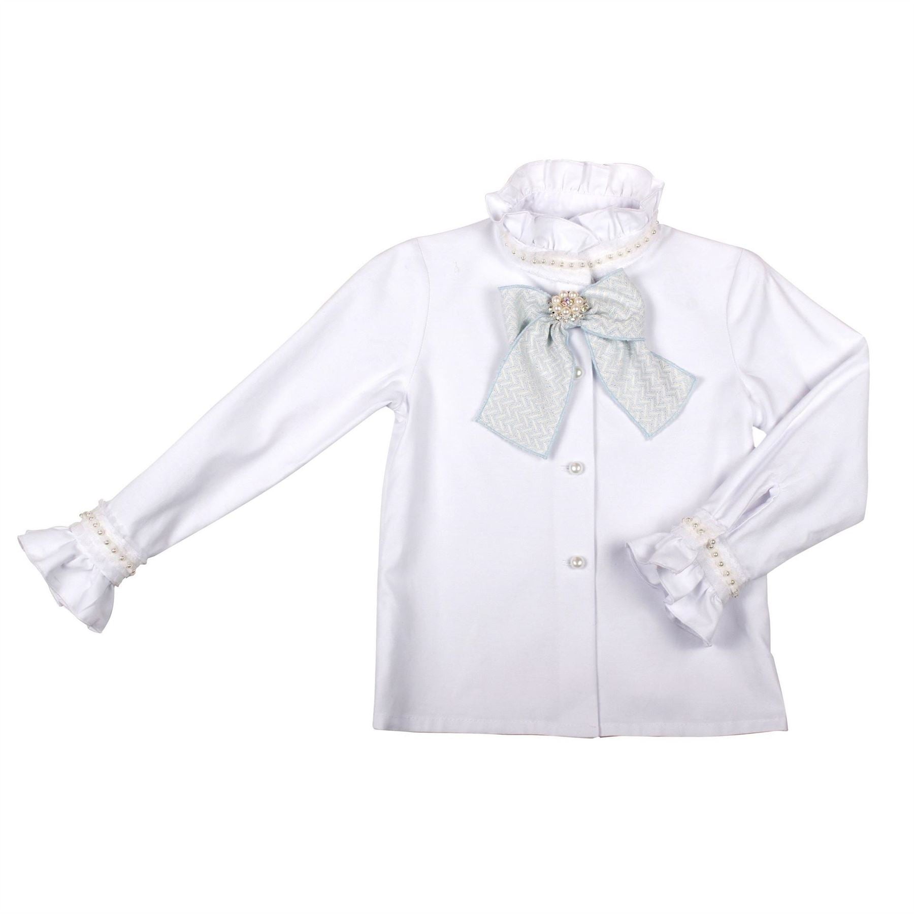 Naxos Pearl Long Sleeve Plain Shirt
