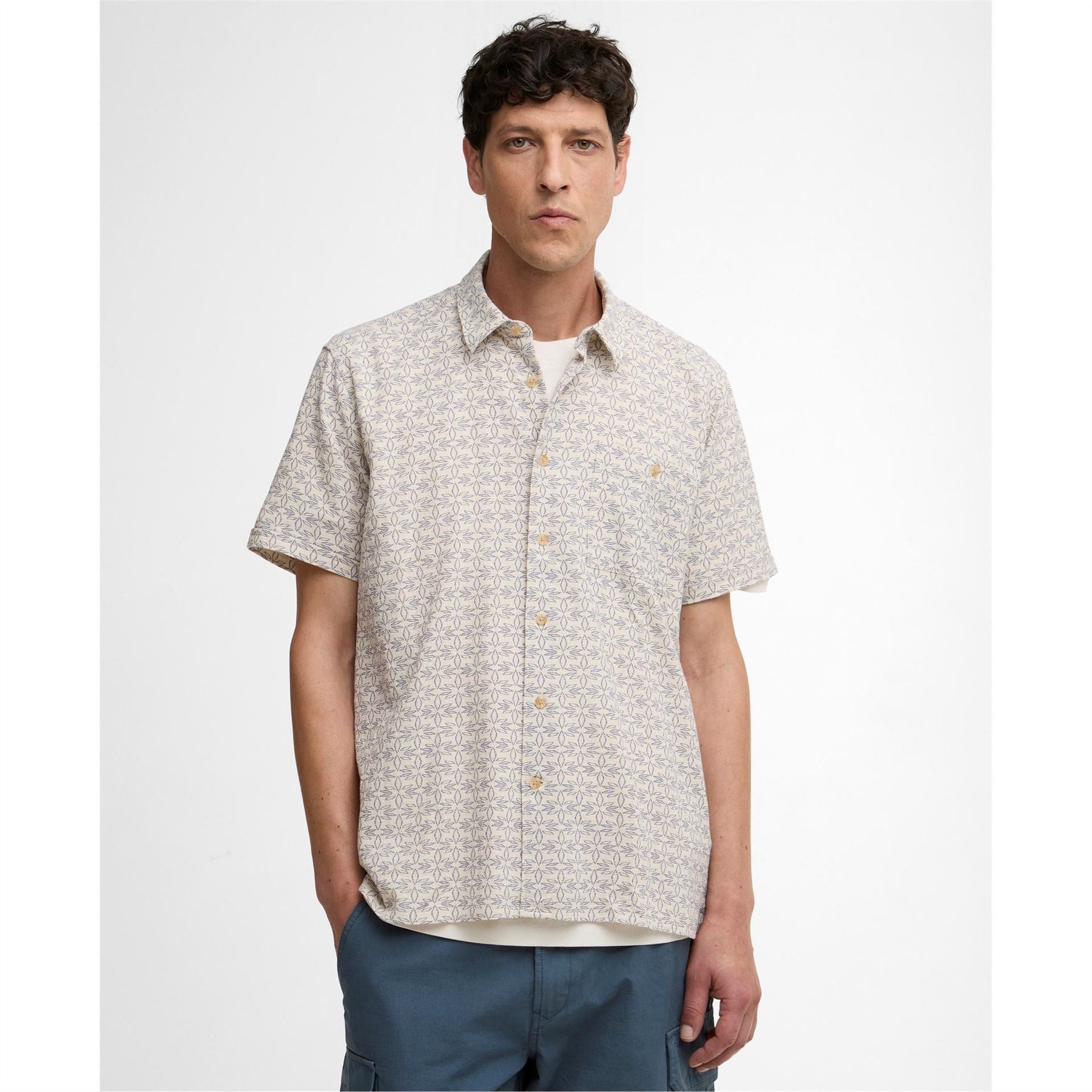 Barbour Patterned Short Sleeve Shirt